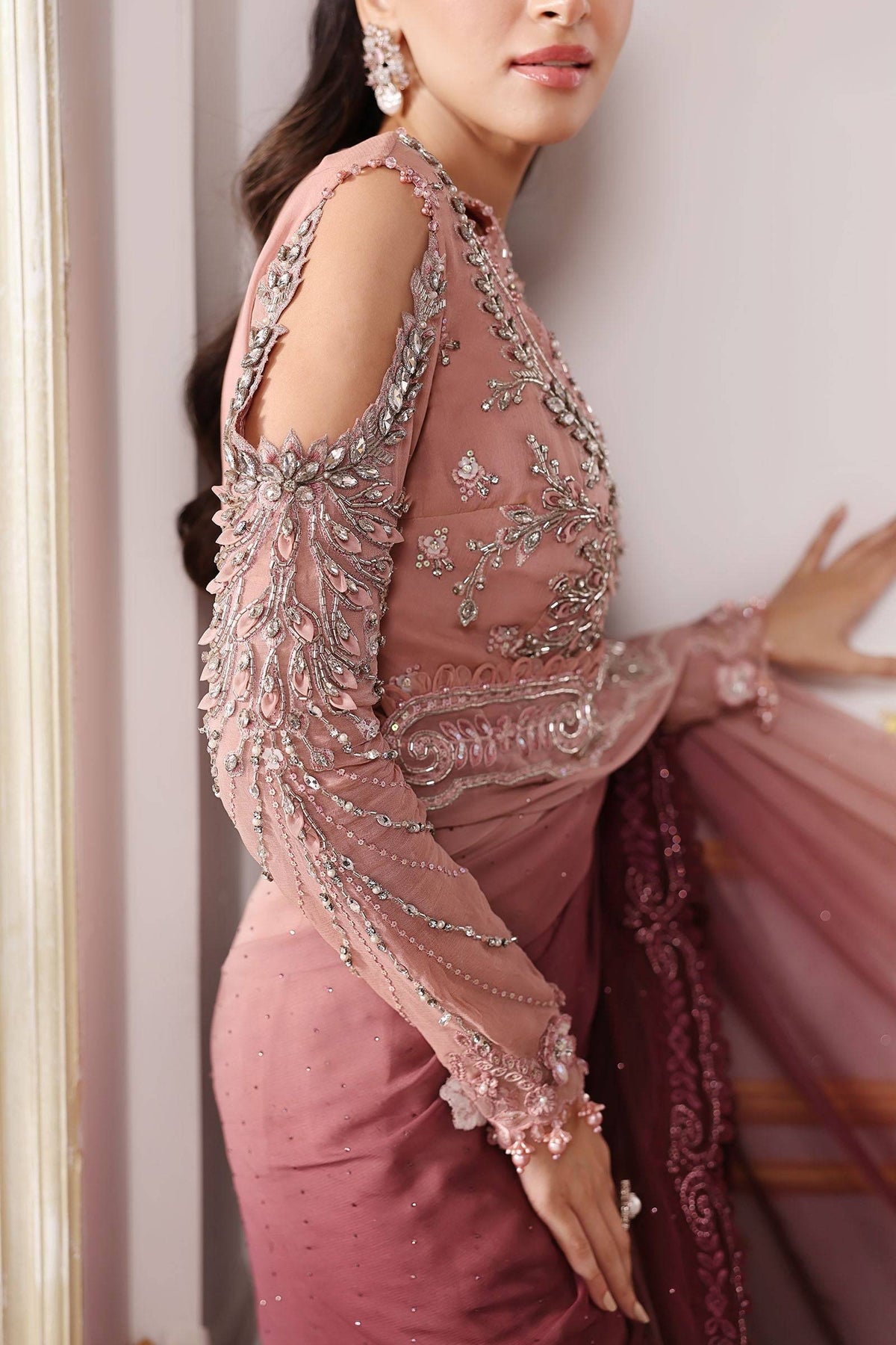 Maria B | Mbroidered 2025 | BD-3001 by Maria B - Designer Dress  - Type : Ladies Clothes - Available at Libayah - 100% Original 