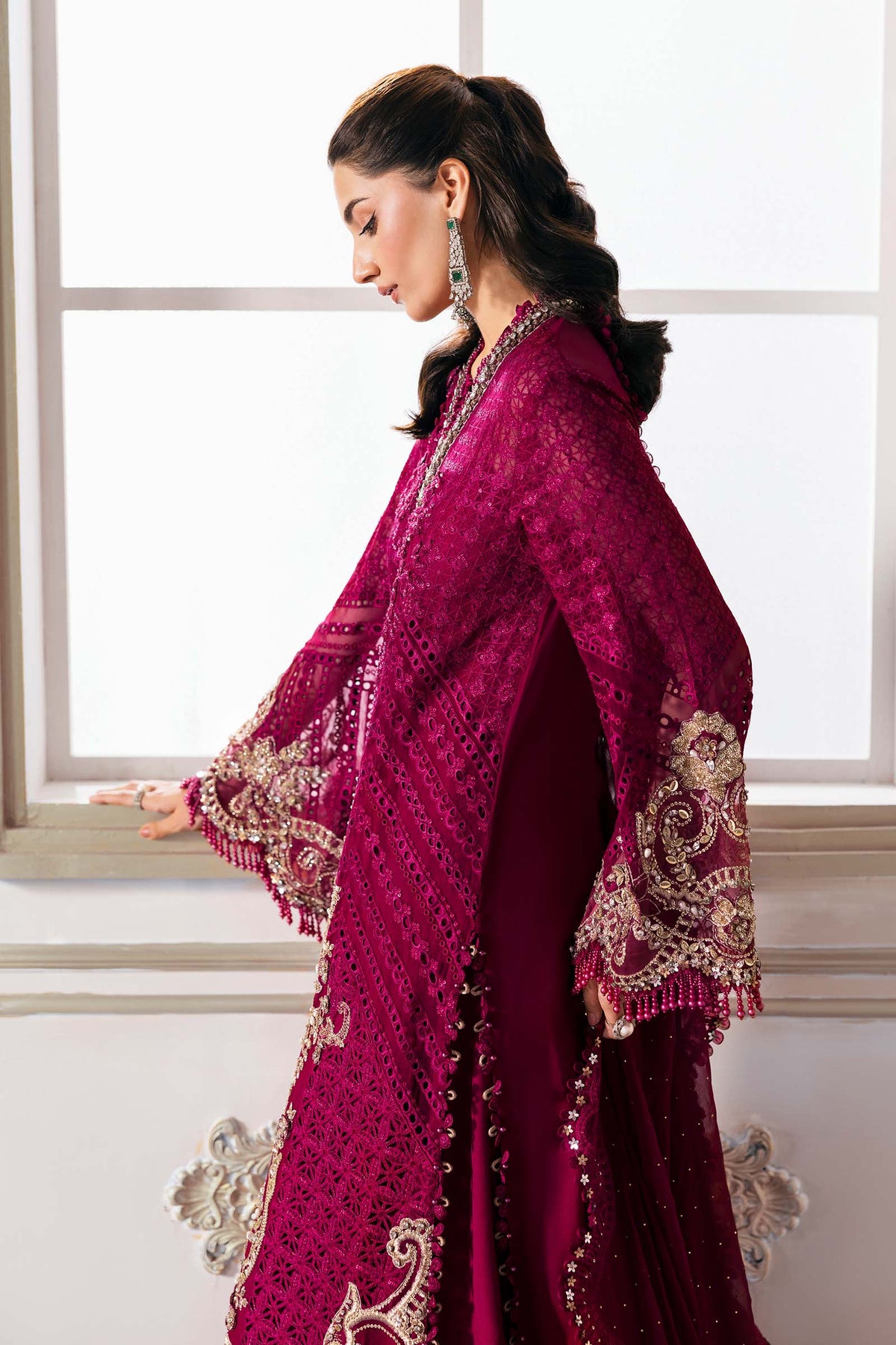 Maria B | Mbroidered 2025 | BD-3003 by Maria B - Designer Dress  - Type : Ladies Clothes - Available at Libayah - 100% Original 