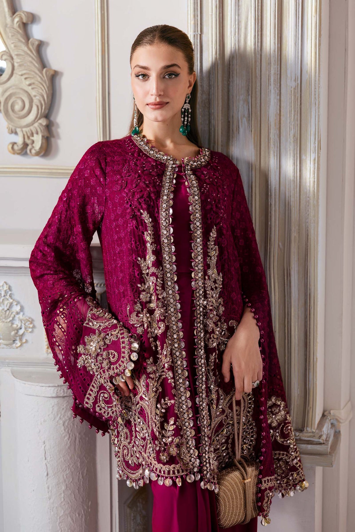 Maria B | Mbroidered 2025 | BD-3003 by Maria B - Designer Dress  - Type : Ladies Clothes - Available at Libayah - 100% Original 