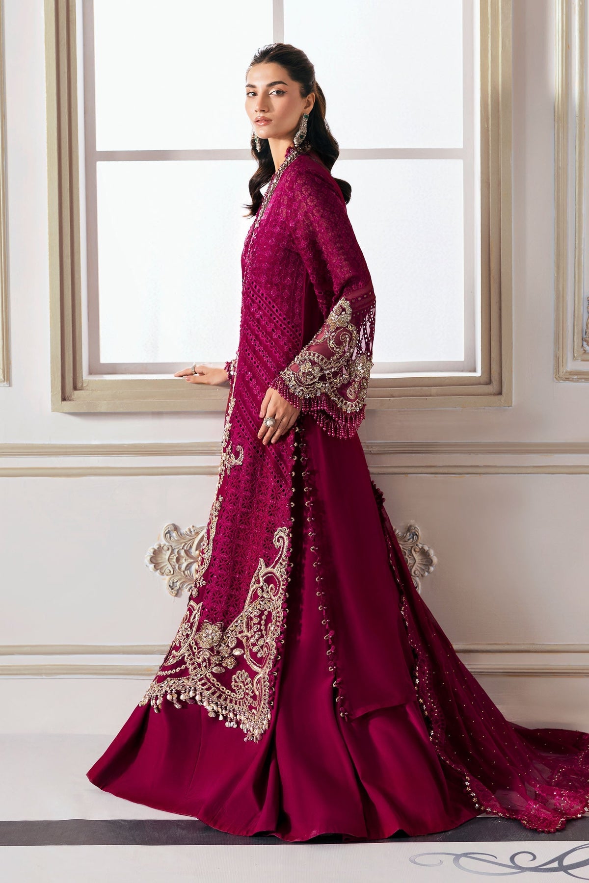 Maria B | Mbroidered 2025 | BD-3003 by Maria B - Designer Dress  - Type : Ladies Clothes - Available at Libayah - 100% Original 