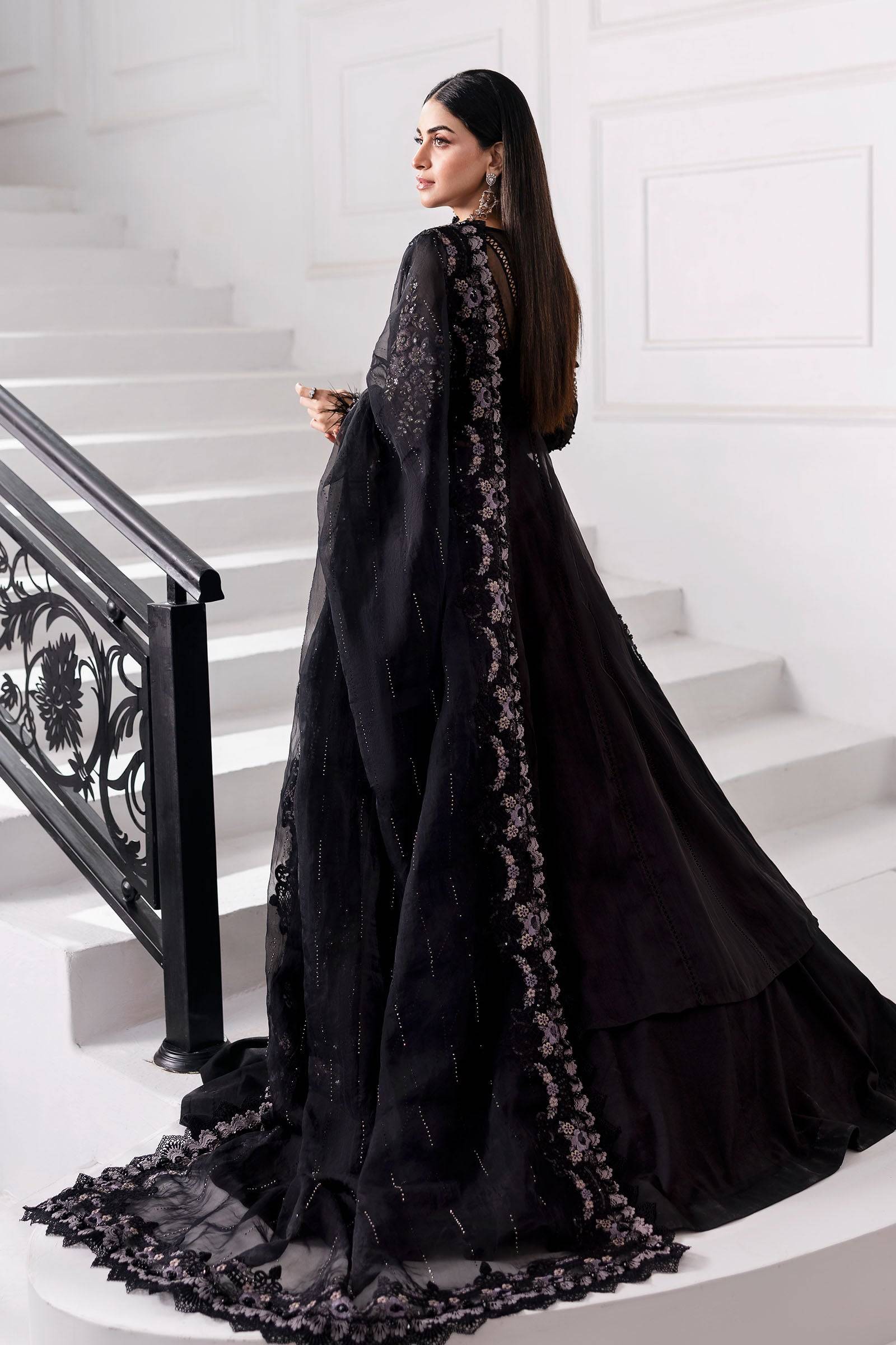 Maria B | Mbroidered 2025 | BD-3004 by Maria B - Designer Dress  - Type : Ladies Clothes - Available at Libayah - 100% Original 
