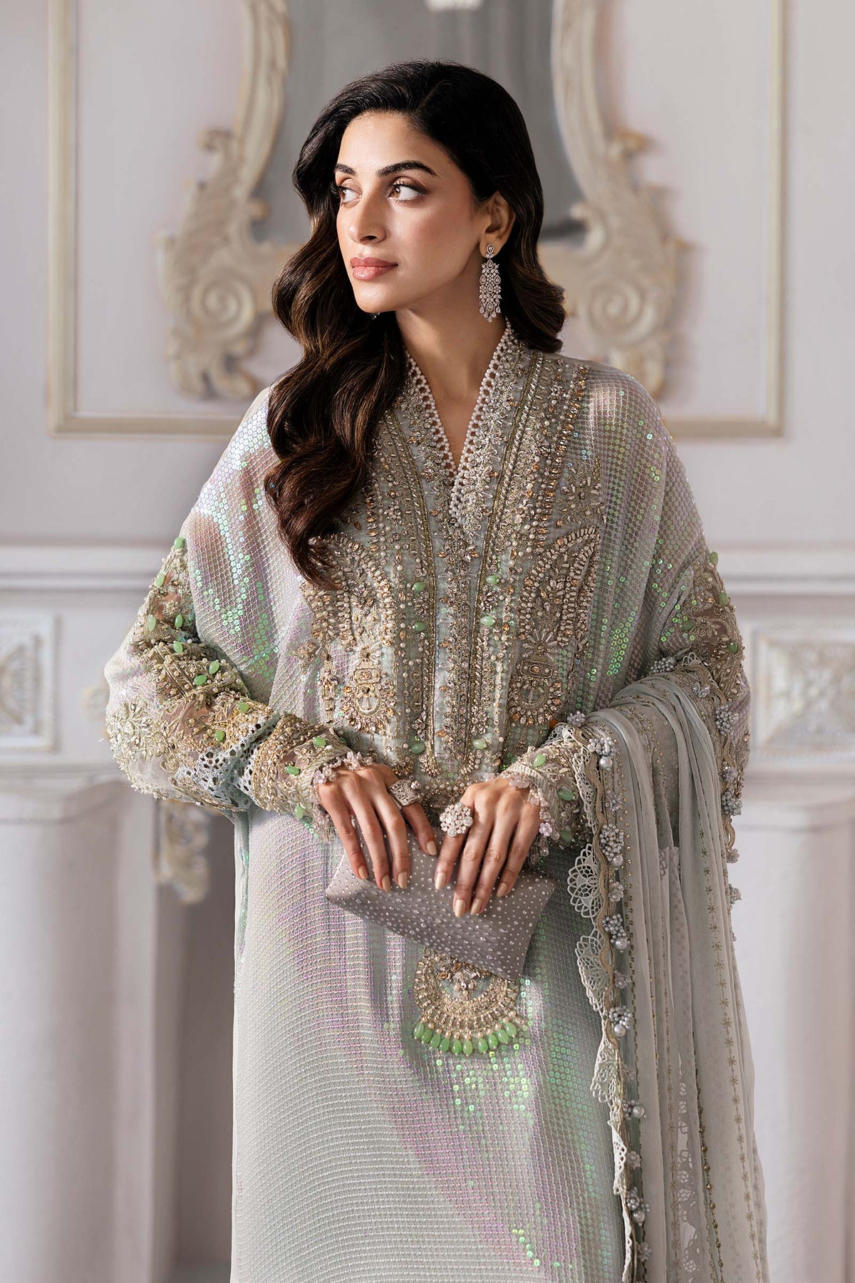 Maria B | Mbroidered 2025 | BD-3005 by Maria B - Designer Dress  - Type : Ladies Clothes - Available at Libayah - 100% Original 