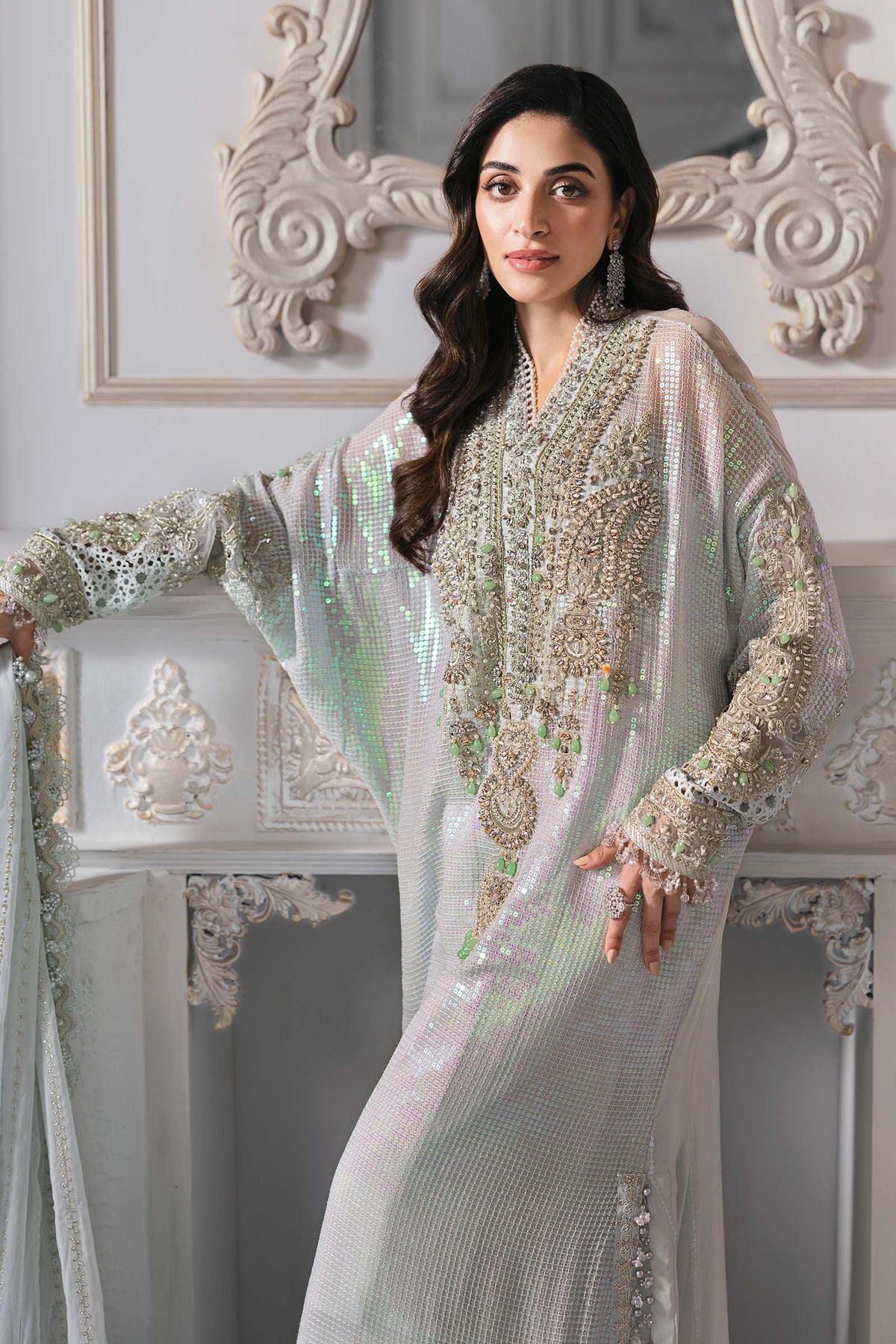 Maria B | Mbroidered 2025 | BD-3005 by Maria B - Designer Dress  - Type : Ladies Clothes - Available at Libayah - 100% Original 