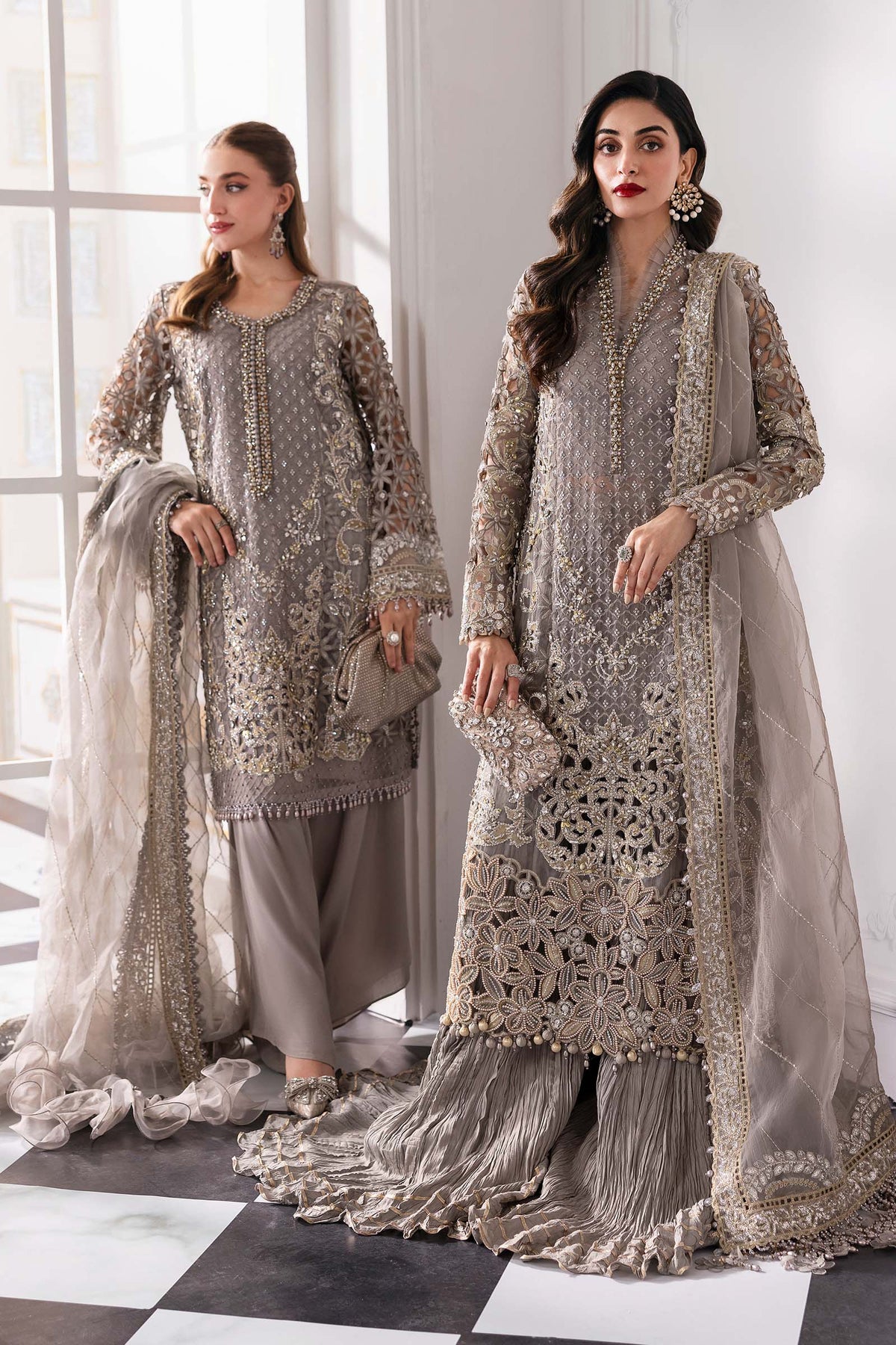 Maria B | Mbroidered 2025 | BD-3006 by Maria B - Designer Dress  - Type : Ladies Clothes - Available at Libayah - 100% Original 