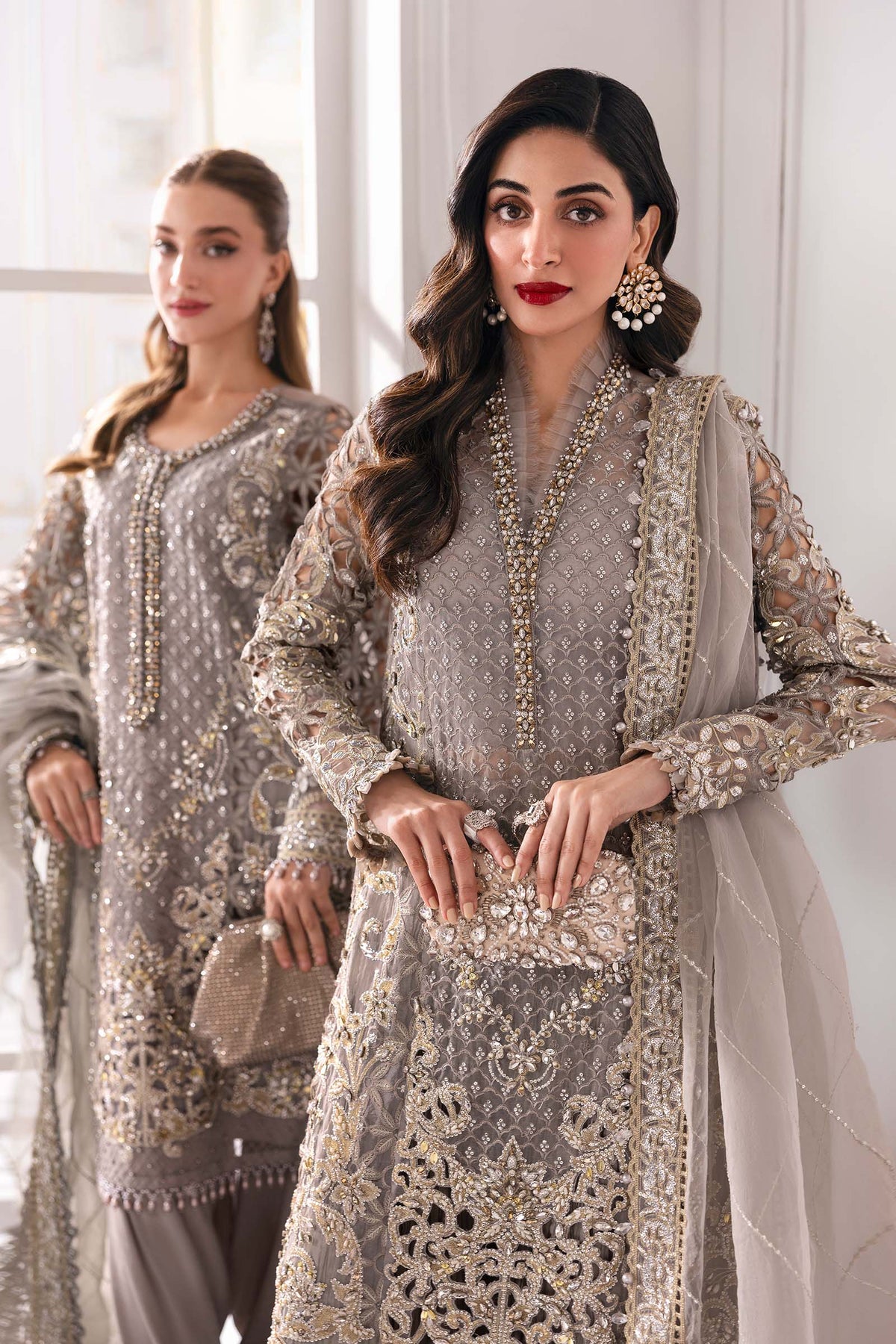Maria B | Mbroidered 2025 | BD-3006 by Maria B - Designer Dress  - Type : Ladies Clothes - Available at Libayah - 100% Original 