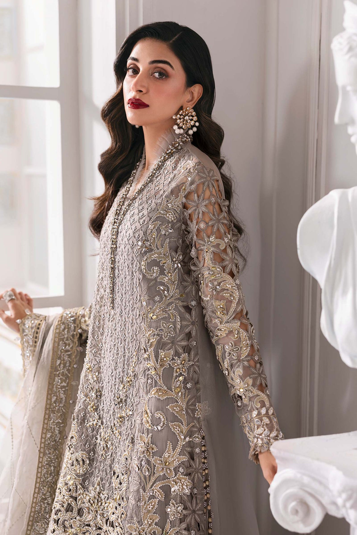 Maria B | Mbroidered 2025 | BD-3006 by Maria B - Designer Dress  - Type : Ladies Clothes - Available at Libayah - 100% Original 