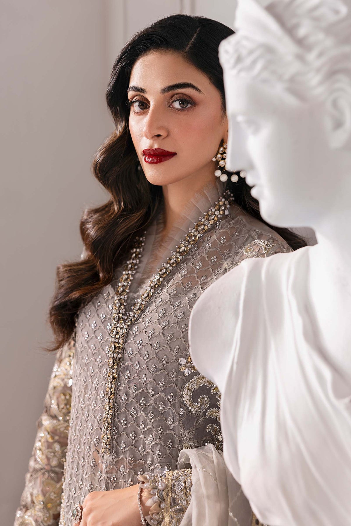 Maria B | Mbroidered 2025 | BD-3006 by Maria B - Designer Dress  - Type : Ladies Clothes - Available at Libayah - 100% Original 