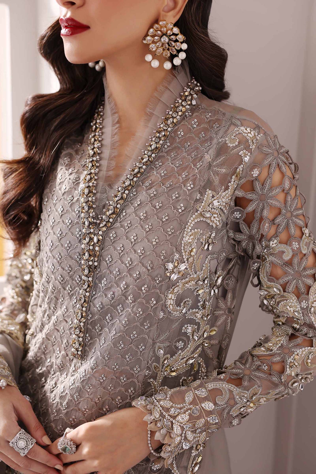 Maria B | Mbroidered 2025 | BD-3006 by Maria B - Designer Dress  - Type : Ladies Clothes - Available at Libayah - 100% Original 