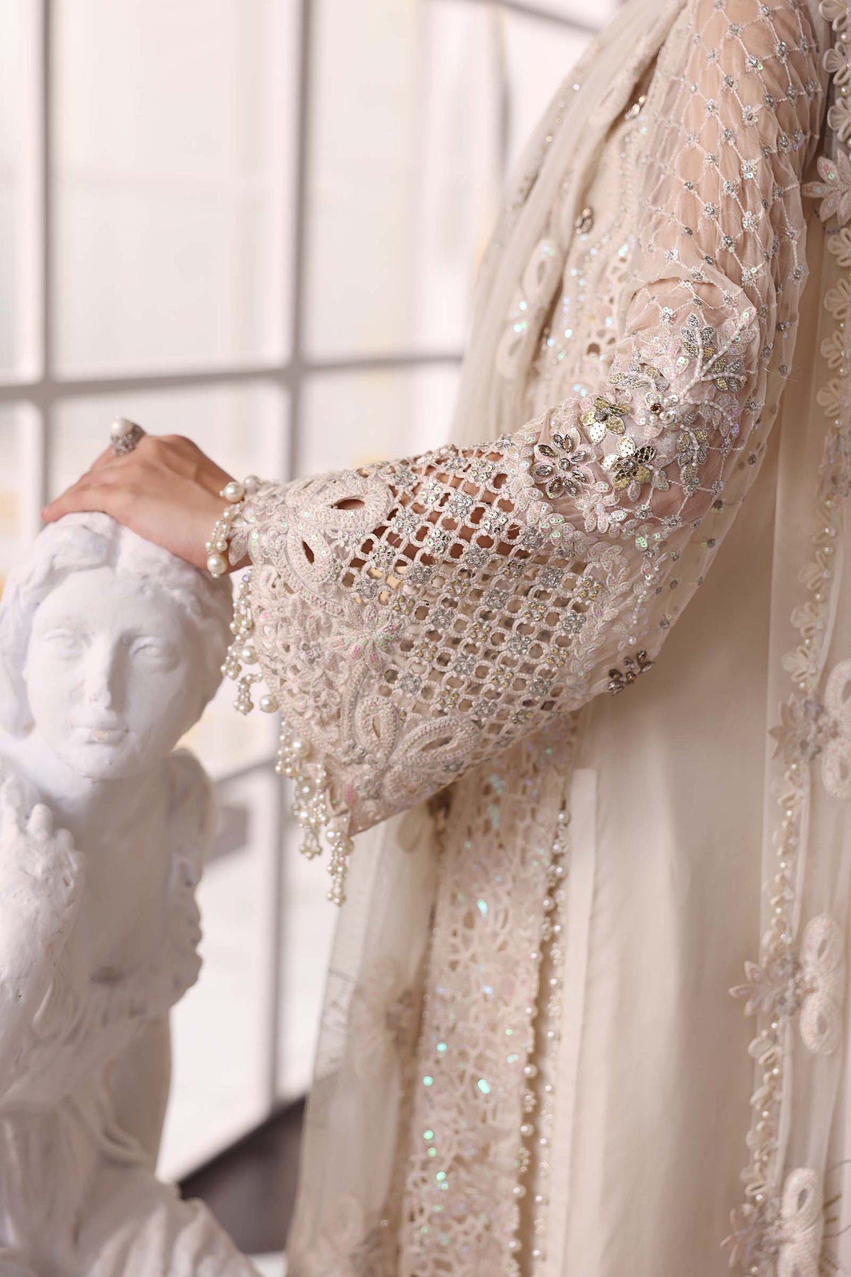 Maria B | Mbroidered 2025 | BD-3007 by Maria B - Designer Dress  - Type : Ladies Clothes - Available at Libayah - 100% Original 