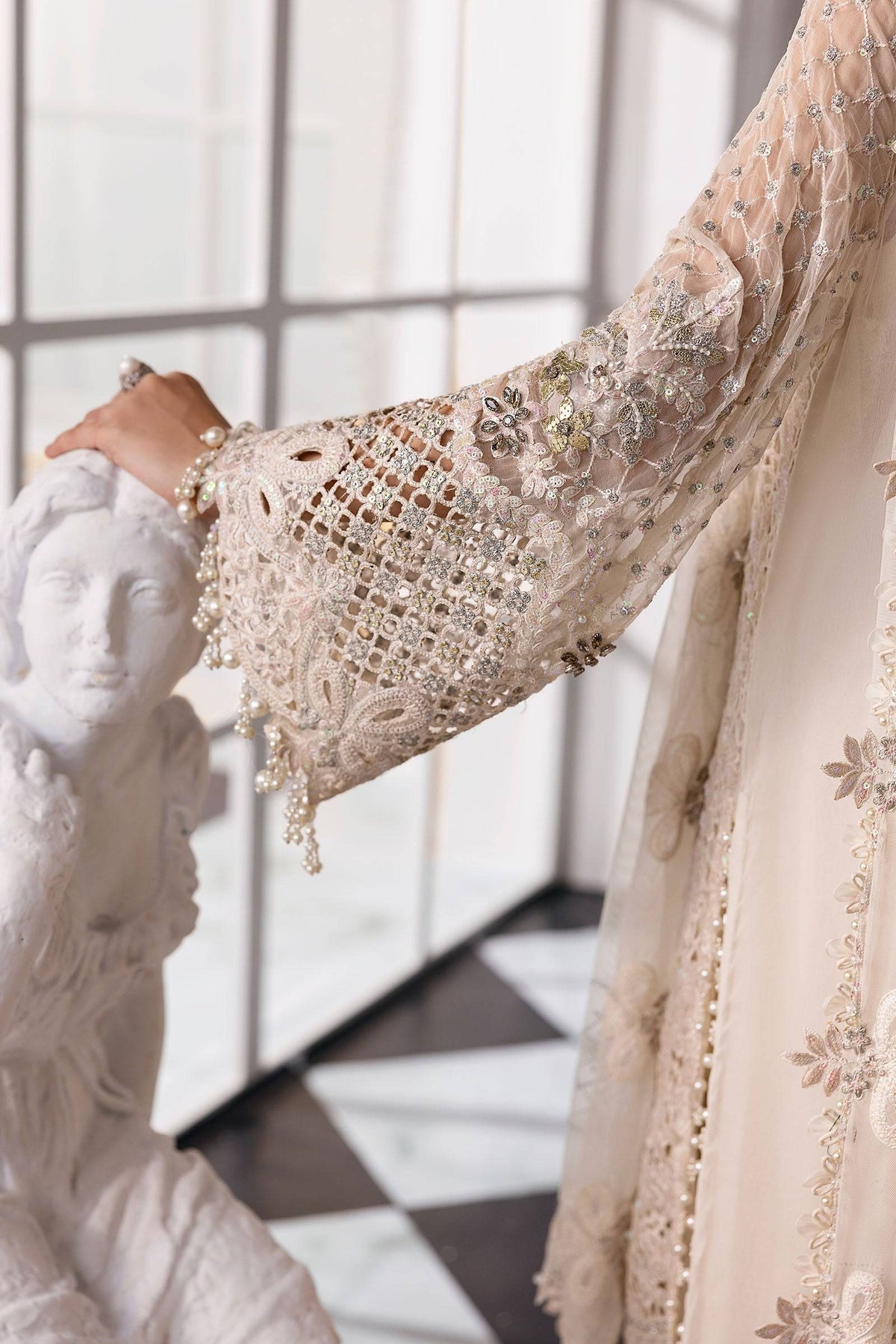 Maria B | Mbroidered 2025 | BD-3007 by Maria B - Designer Dress  - Type : Ladies Clothes - Available at Libayah - 100% Original 