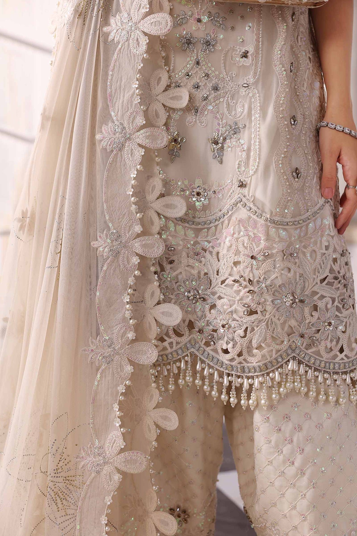 Maria B | Mbroidered 2025 | BD-3007 by Maria B - Designer Dress  - Type : Ladies Clothes - Available at Libayah - 100% Original 