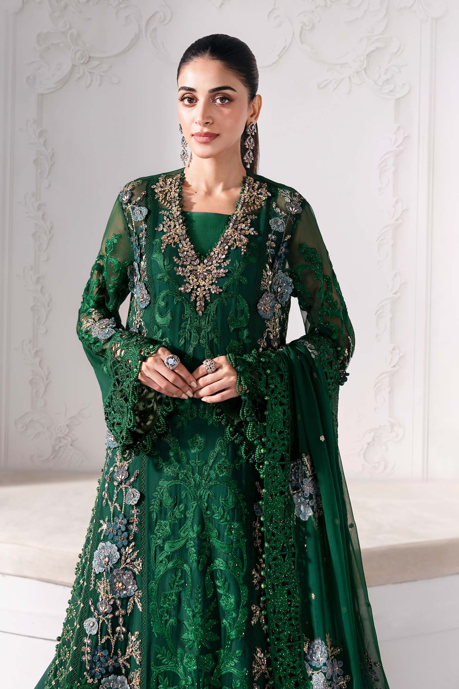 Maria B | Mbroidered 2025 | BD-3008 by Maria B - Designer Dress  - Type : Ladies Clothes - Available at Libayah - 100% Original 