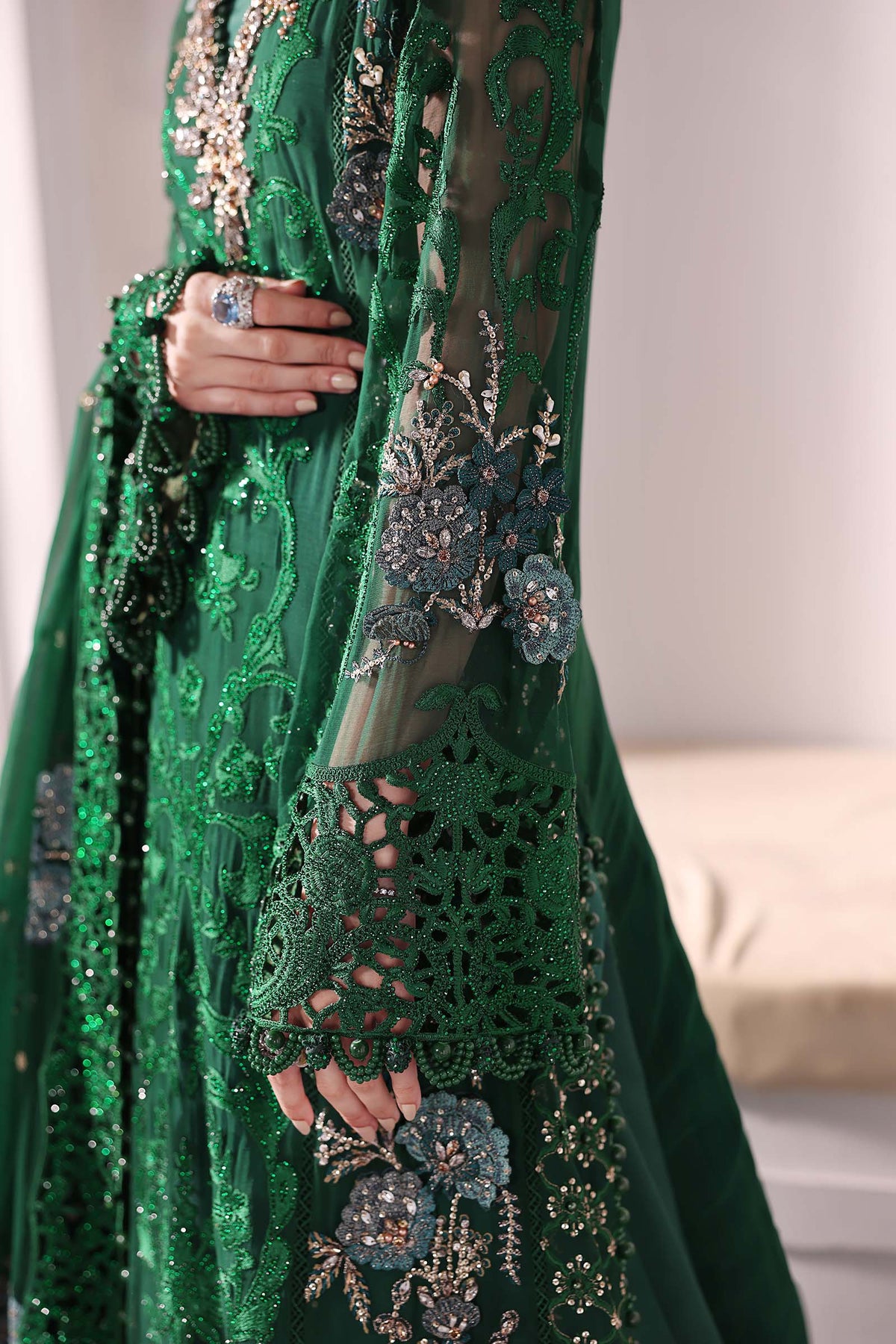 Maria B | Mbroidered 2025 | BD-3008 by Maria B - Designer Dress  - Type : Ladies Clothes - Available at Libayah - 100% Original 