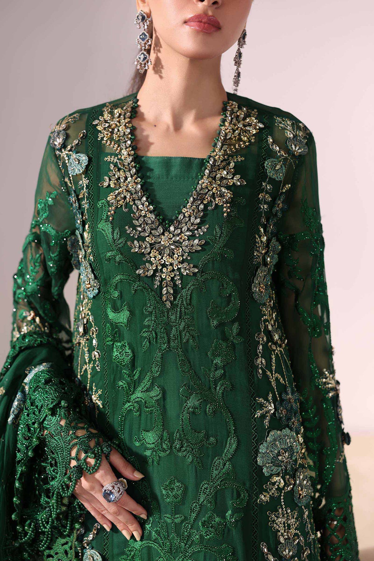 Maria B | Mbroidered 2025 | BD-3008 by Maria B - Designer Dress  - Type : Ladies Clothes - Available at Libayah - 100% Original 
