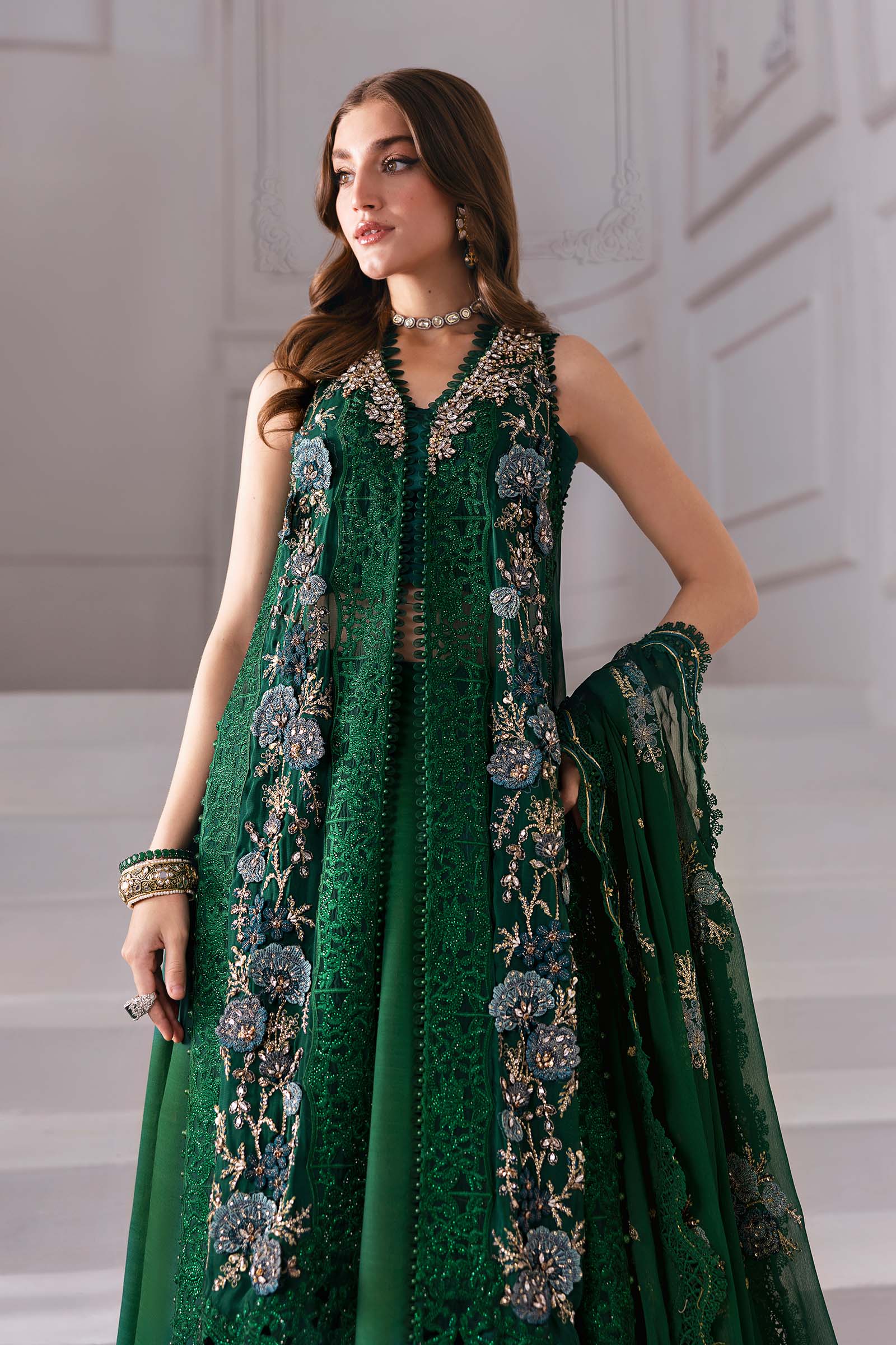 Maria B | Mbroidered 2025 | BD-3008 by Maria B - Designer Dress  - Type : Ladies Clothes - Available at Libayah - 100% Original 