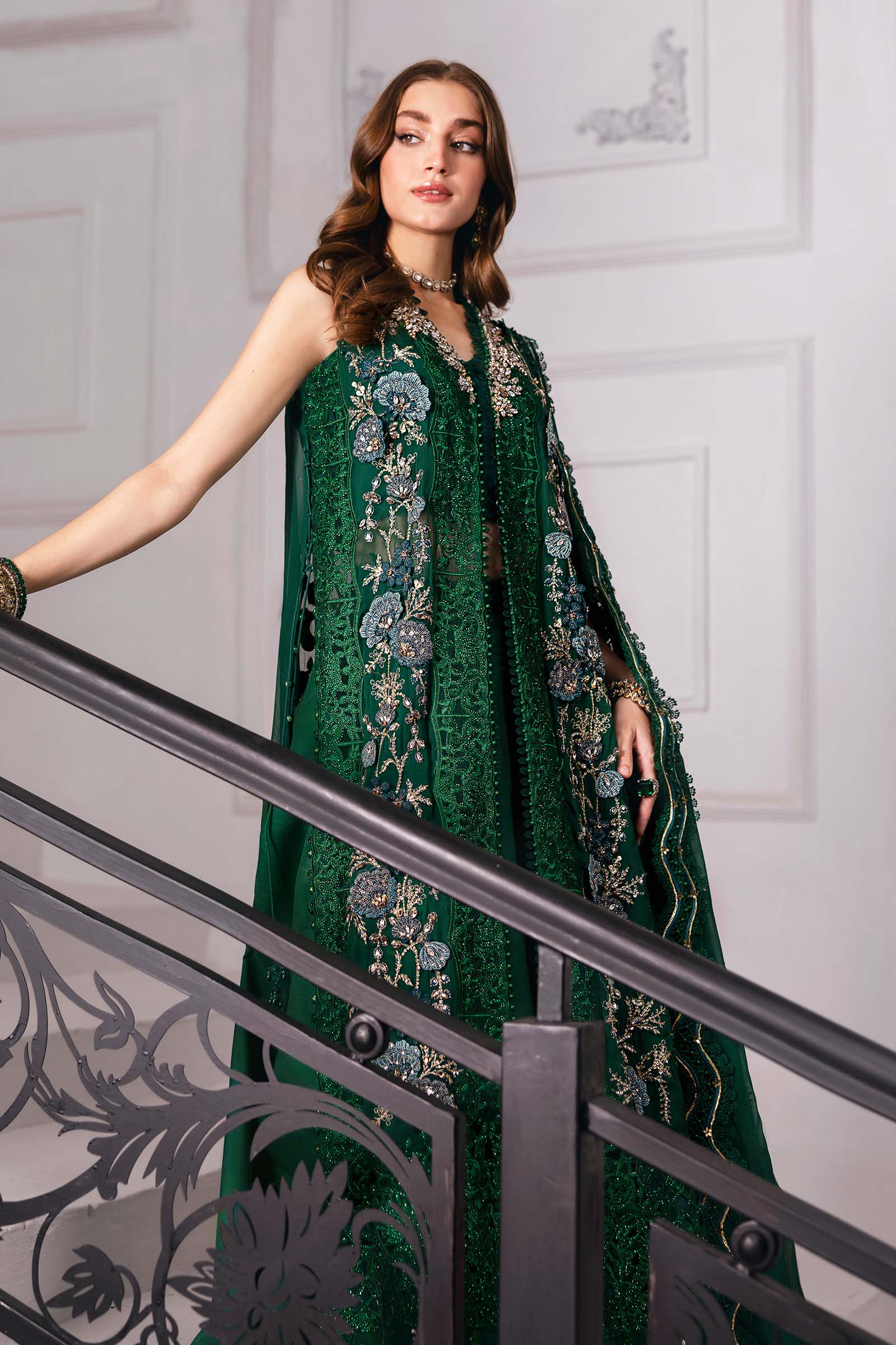 Maria B | Mbroidered 2025 | BD-3008 by Maria B - Designer Dress  - Type : Ladies Clothes - Available at Libayah - 100% Original 