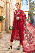 Maria B | Voyage a' Luxe Lawn | D-2401-B by Maria B - Designer Dress  - Type : Ladies Clothes - Available at Libayah - 100% Original 