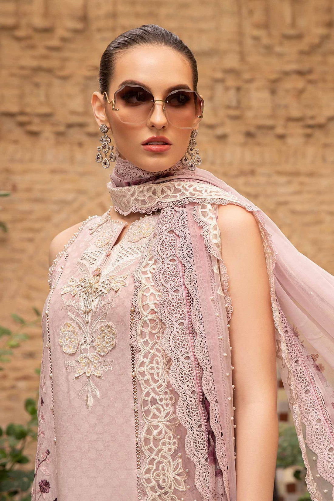 Maria B | Voyage a' Luxe Lawn | D-2414-A by Maria B - Designer Dress  - Type : Ladies Clothes - Available at Libayah - 100% Original 