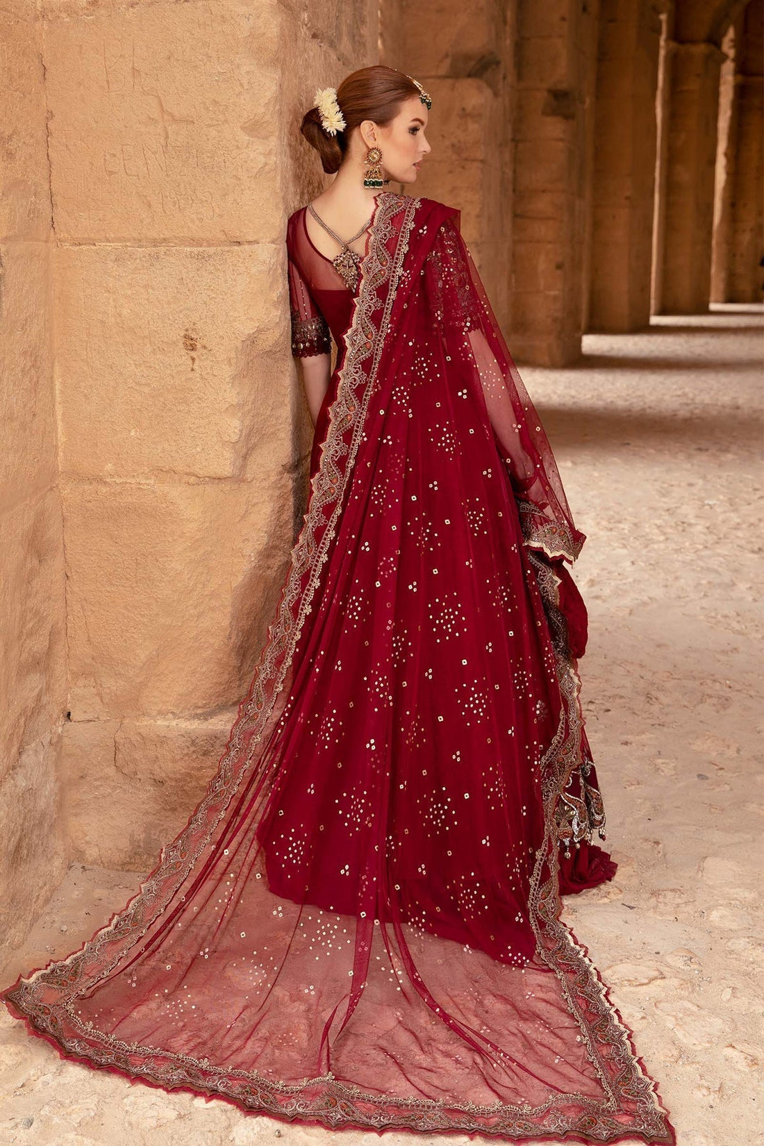 Maria B | Voyage a' Luxe Lawn | D-2403-B by Maria B - Designer Dress  - Type : Ladies Clothes - Available at Libayah - 100% Original 