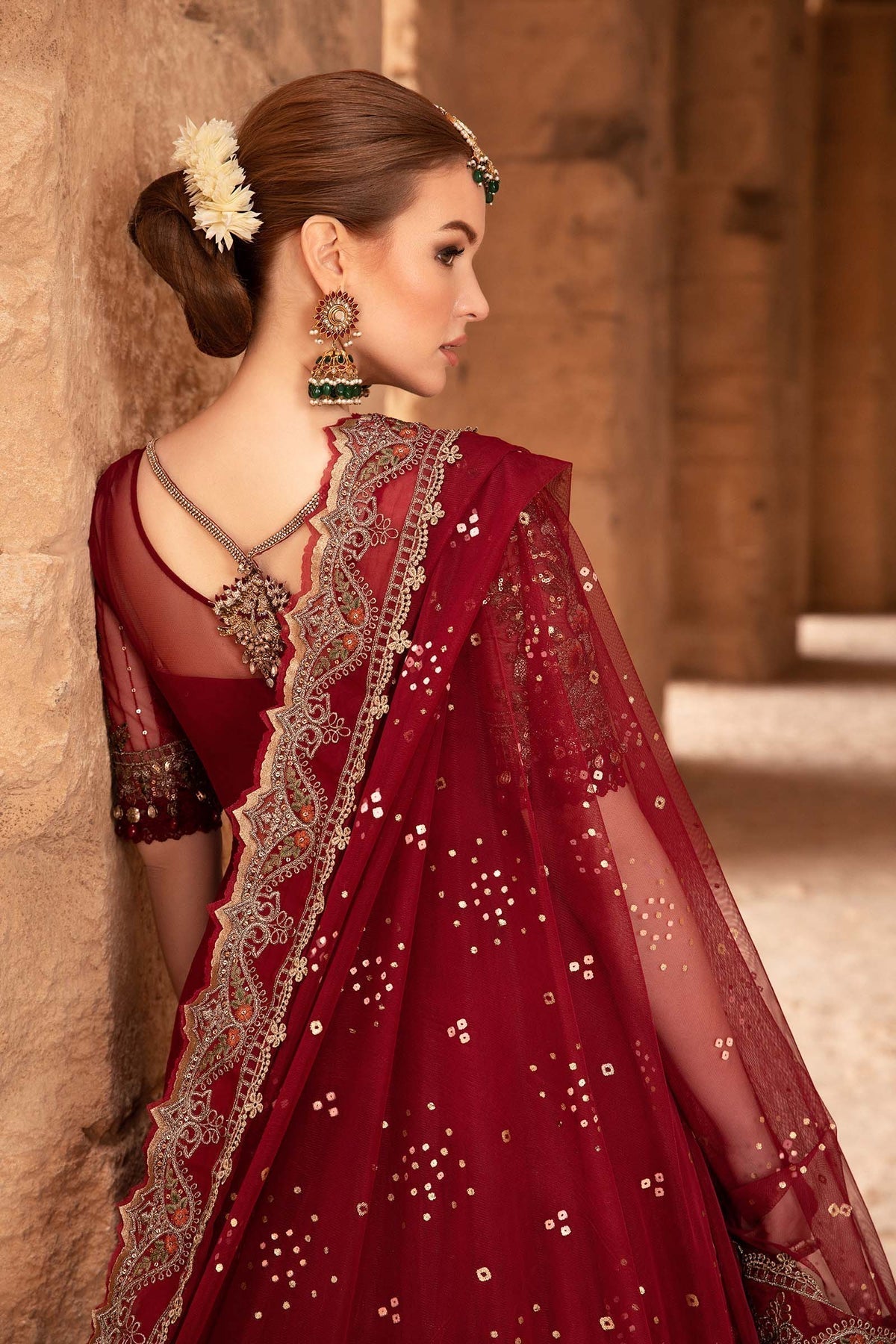 Maria B | Voyage a' Luxe Lawn | D-2403-B by Maria B - Designer Dress  - Type : Ladies Clothes - Available at Libayah - 100% Original 