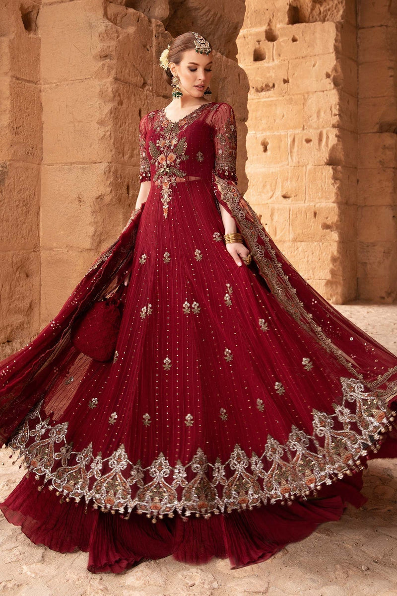 Maria B | Voyage a' Luxe Lawn | D-2403-B by Maria B - Designer Dress  - Type : Ladies Clothes - Available at Libayah - 100% Original 