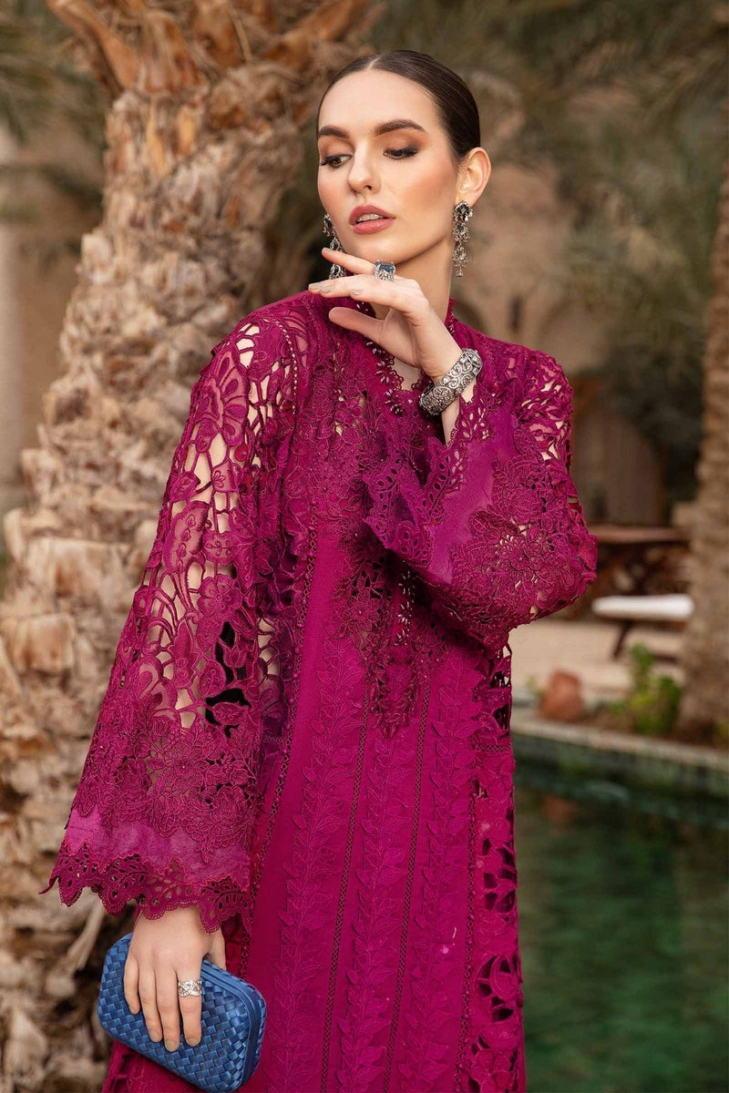 Maria B | Voyage a' Luxe Lawn | D-2409-B by Maria B - Designer Dress  - Type : Ladies Clothes - Available at Libayah - 100% Original 