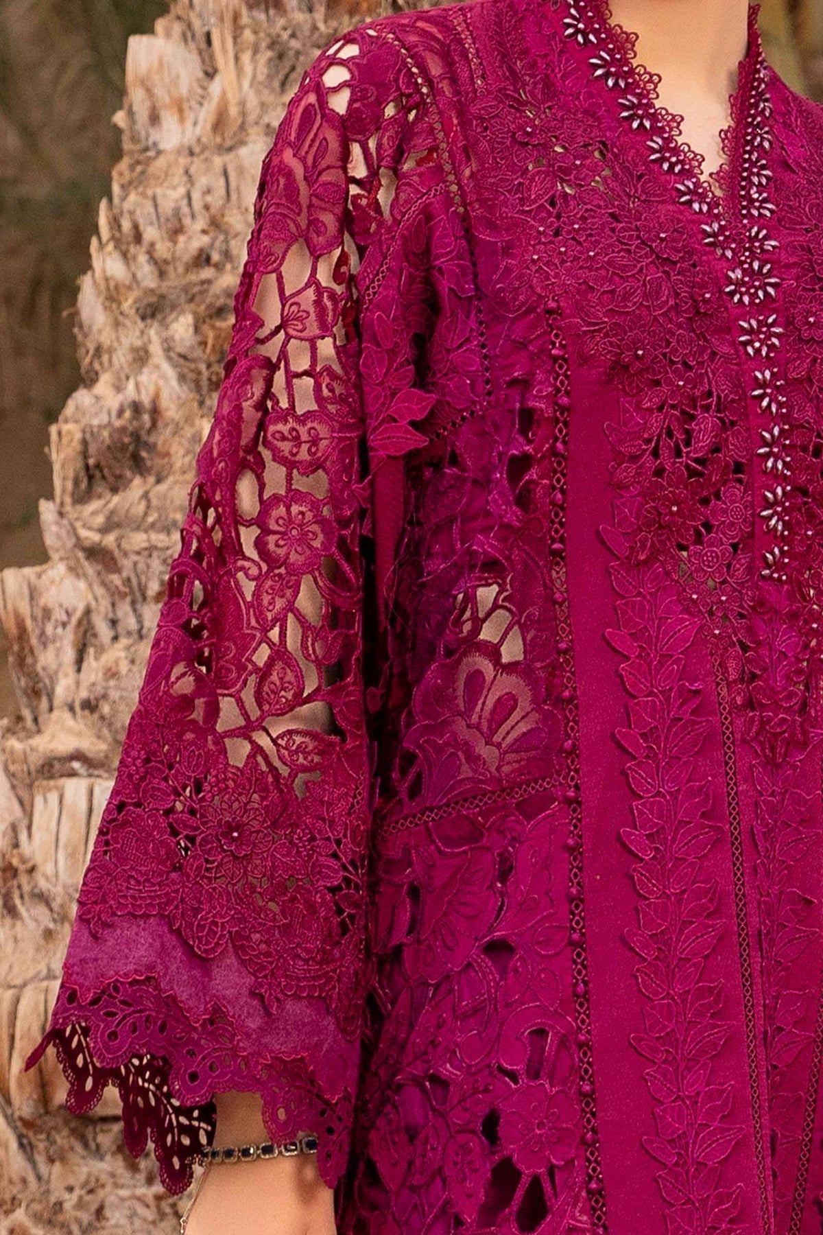 Maria B | Voyage a' Luxe Lawn | D-2409-B by Maria B - Designer Dress  - Type : Ladies Clothes - Available at Libayah - 100% Original 