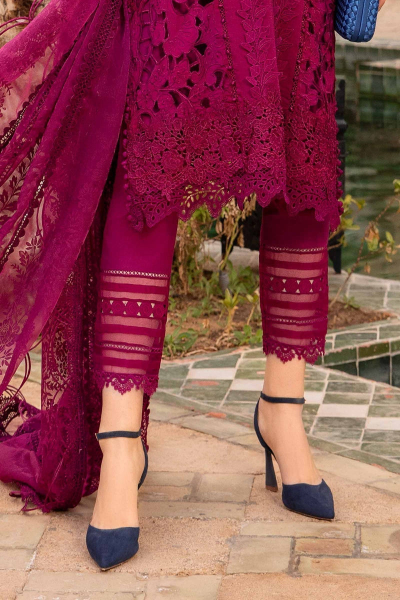 Maria B | Voyage a' Luxe Lawn | D-2409-B by Maria B - Designer Dress  - Type : Ladies Clothes - Available at Libayah - 100% Original 