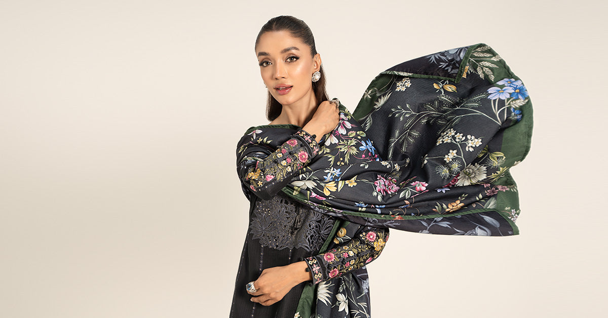 Maria B | Casual Pret 2024 | DW-W24-150 by Maria B - Designer Dress - Type: Ladies Clothes - Available at Libayah - 100% Original