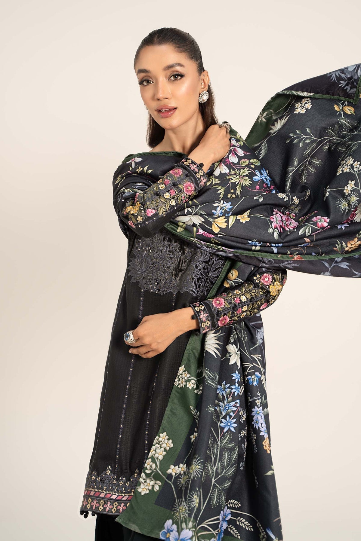 Maria B | Casual Pret 2024 | DW-W24-150 by Maria B - Designer Dress - Type: Ladies Clothes - Available at Libayah - 100% Original