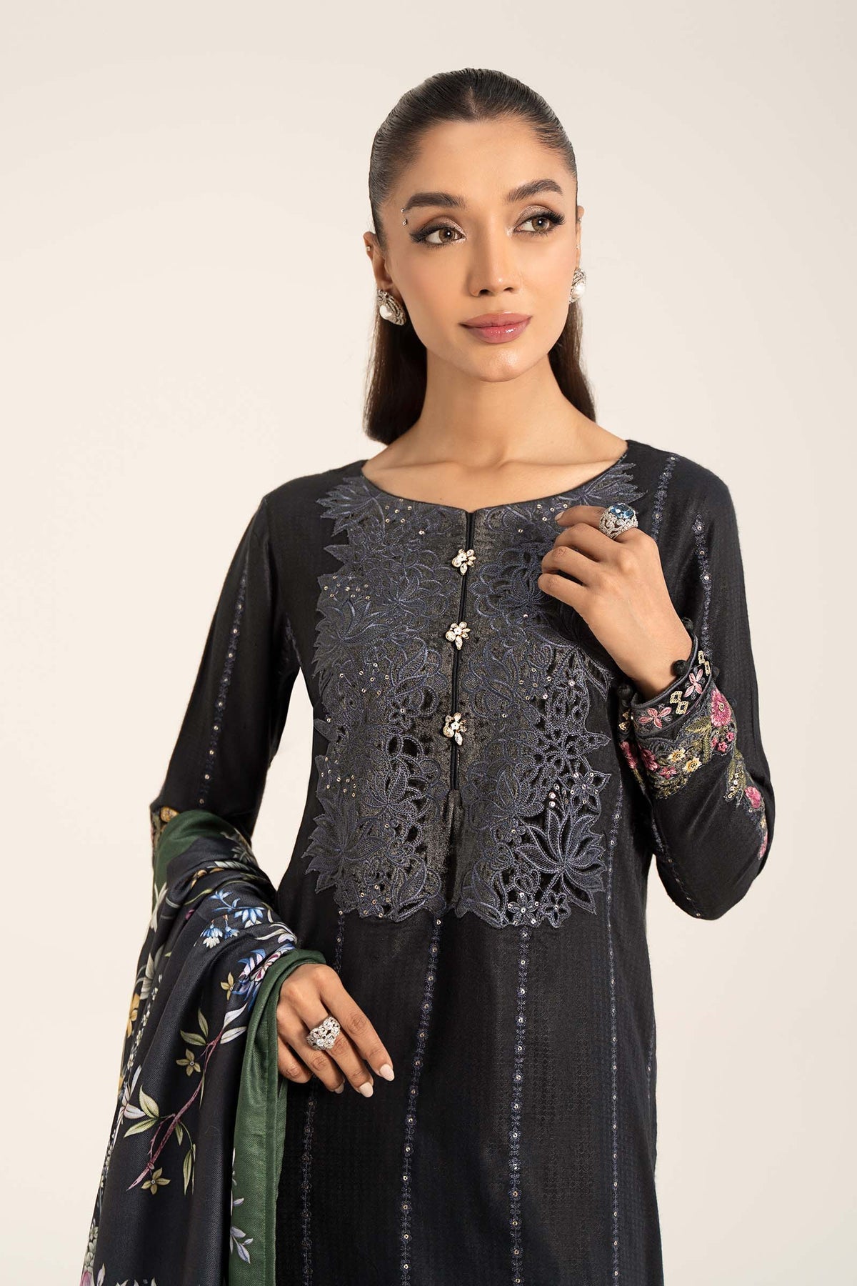 Maria B | Casual Pret 2024 | DW-W24-150 by Maria B - Designer Dress - Type: Ladies Clothes - Available at Libayah - 100% Original