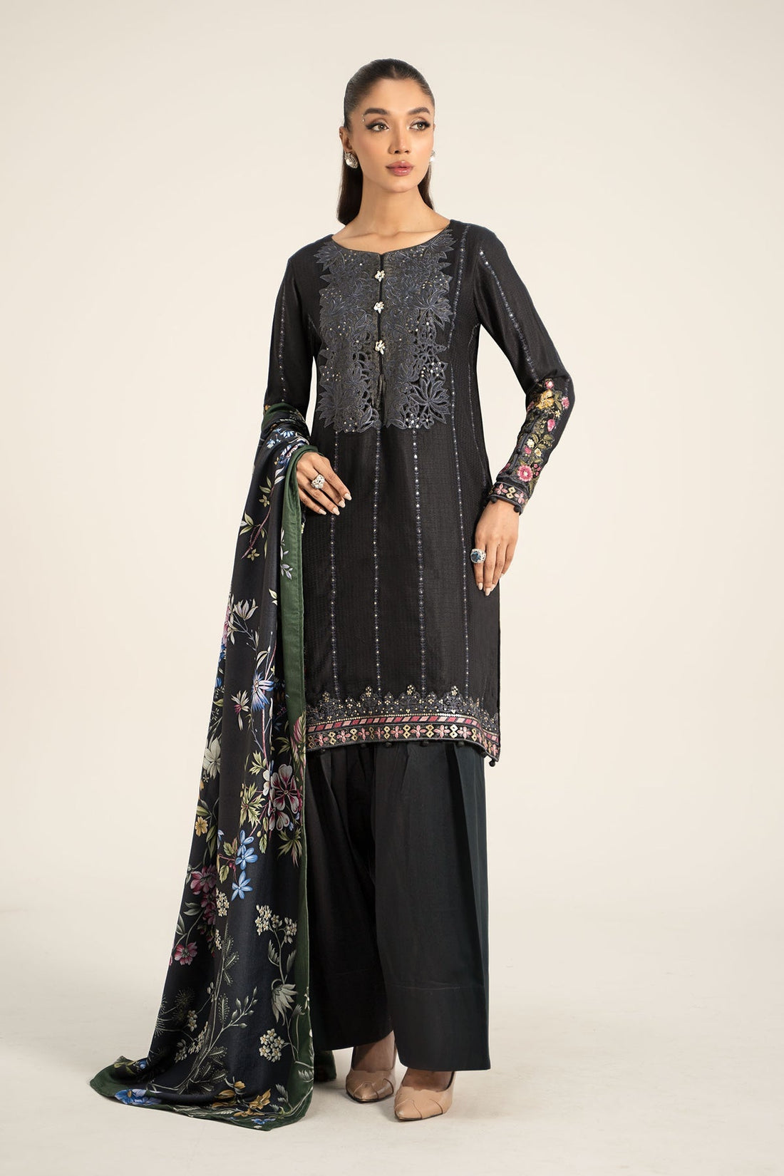 Maria B | Casual Pret 2024 | DW-W24-150 by Maria B - Designer Dress - Type: Ladies Clothes - Available at Libayah - 100% Original