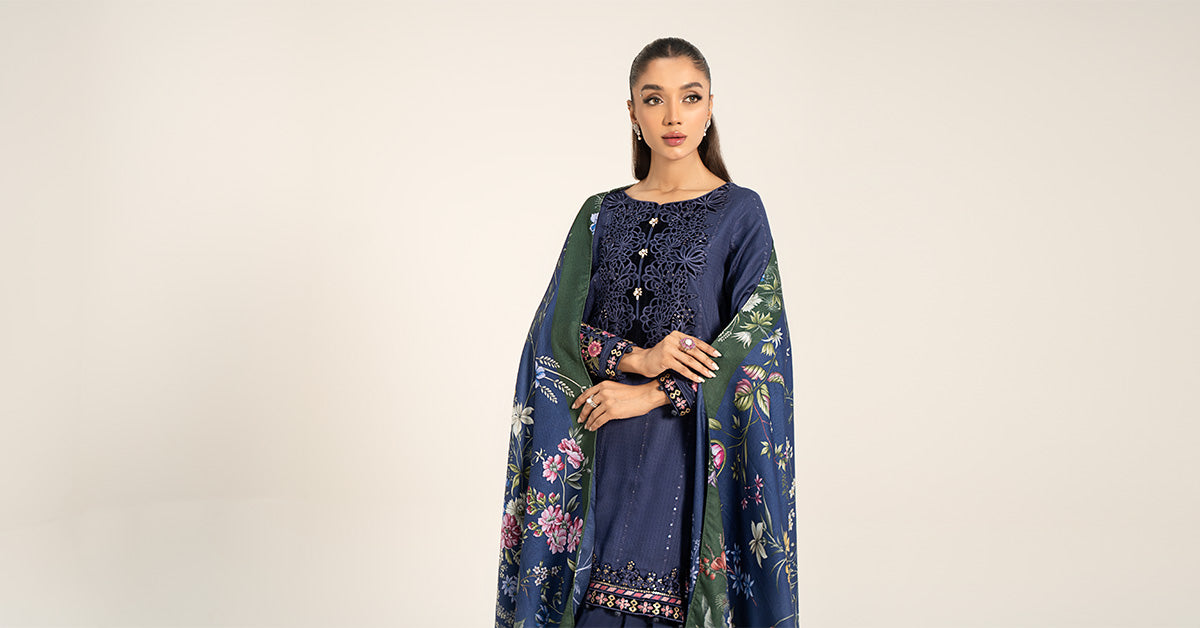 Maria B | Casual Pret 2024 |  DW-W24-150 by Maria B - Designer Dress - Type: Ladies Clothes - Available at Libayah - 100% Original