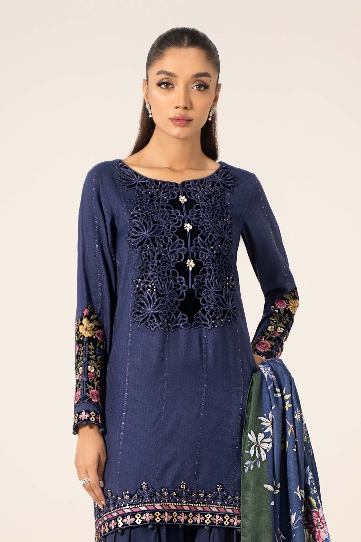 Maria B | Casual Pret 2024 |  DW-W24-150 by Maria B - Designer Dress - Type: Ladies Clothes - Available at Libayah - 100% Original