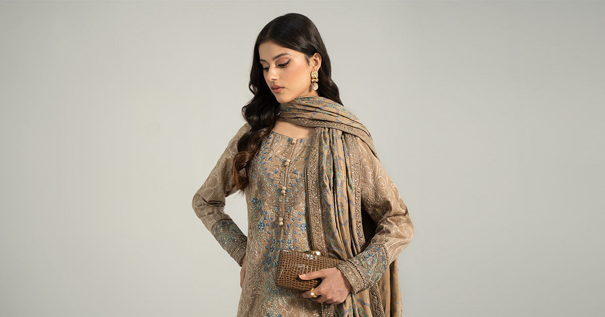Maria B | Casual Pret 2024 |   DW-W24-12 by Maria B - Designer Dress - Type: Ladies Clothes - Available at Libayah - 100% Original