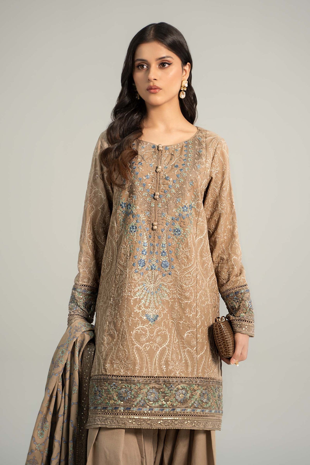 Maria B | Casual Pret 2024 |   DW-W24-12 by Maria B - Designer Dress - Type: Ladies Clothes - Available at Libayah - 100% Original