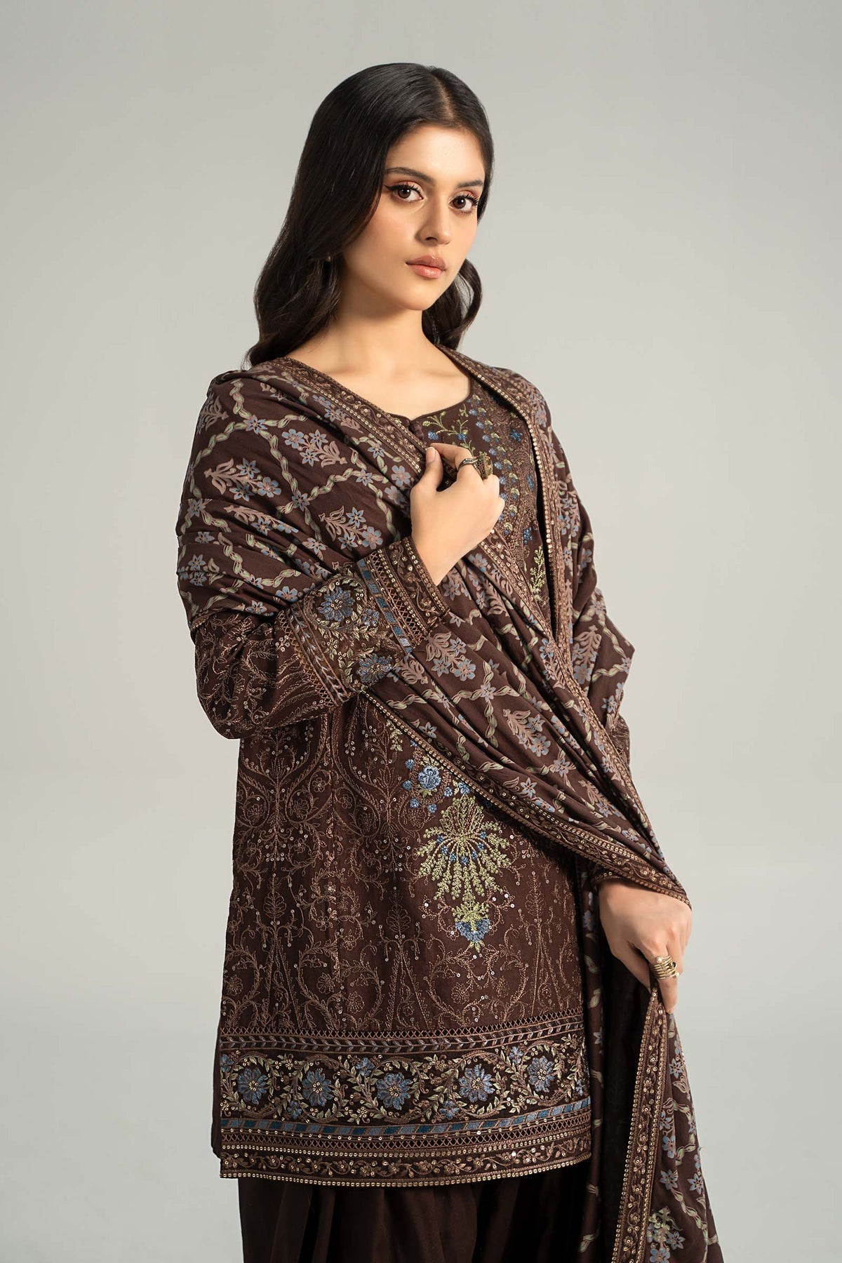 Maria B | Casual Pret 2024 |  DW-W24-12 by Maria B - Designer Dress - Type: Ladies Clothes - Available at Libayah - 100% Original