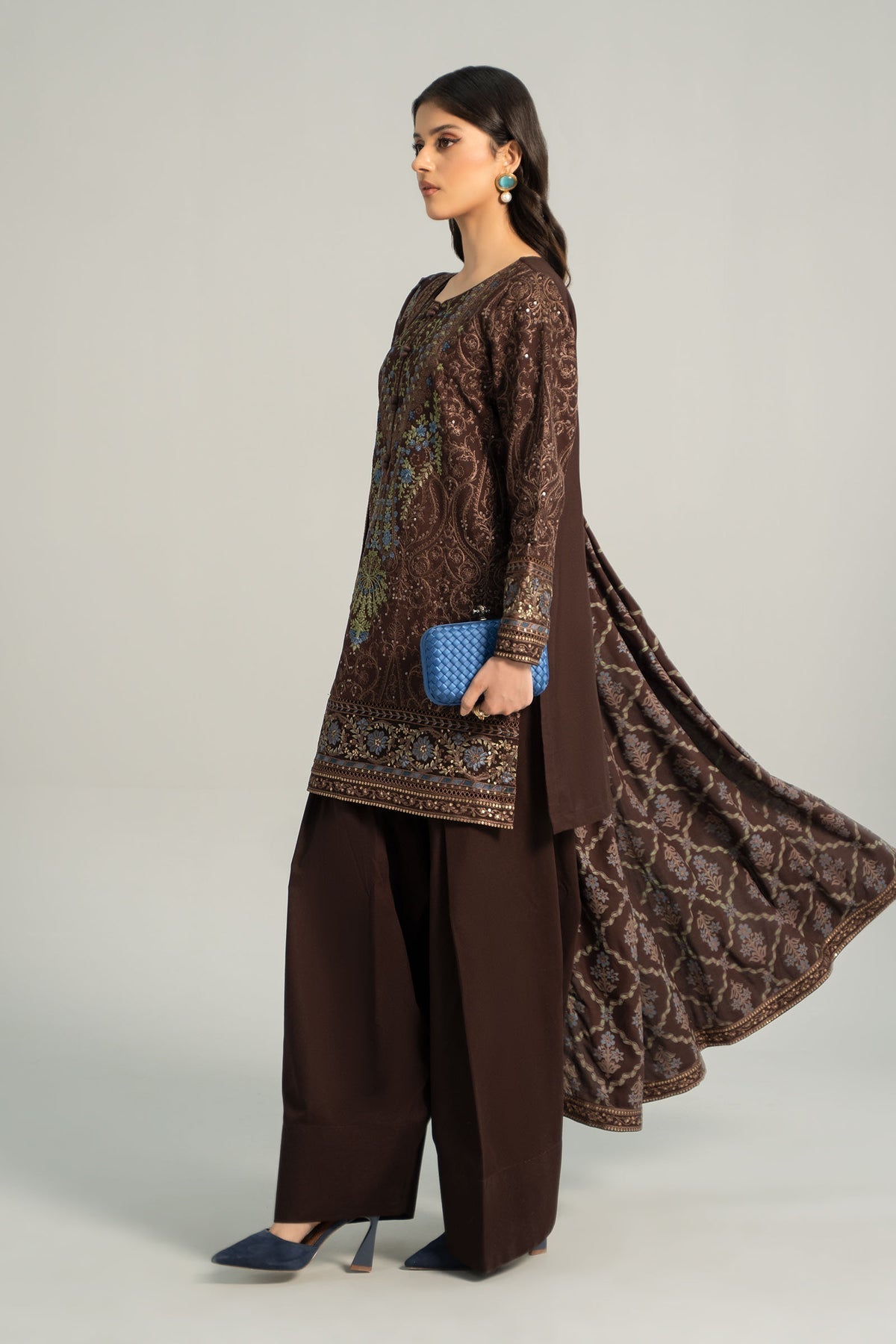 Maria B | Casual Pret 2024 |  DW-W24-12 by Maria B - Designer Dress - Type: Ladies Clothes - Available at Libayah - 100% Original