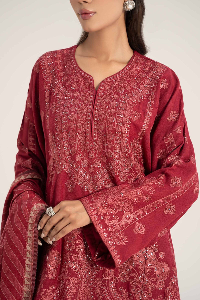 Maria B | Casual Pret 2024 |   DW-W24-14 by Maria B - Designer Dress - Type: Ladies Clothes - Available at Libayah - 100% Original