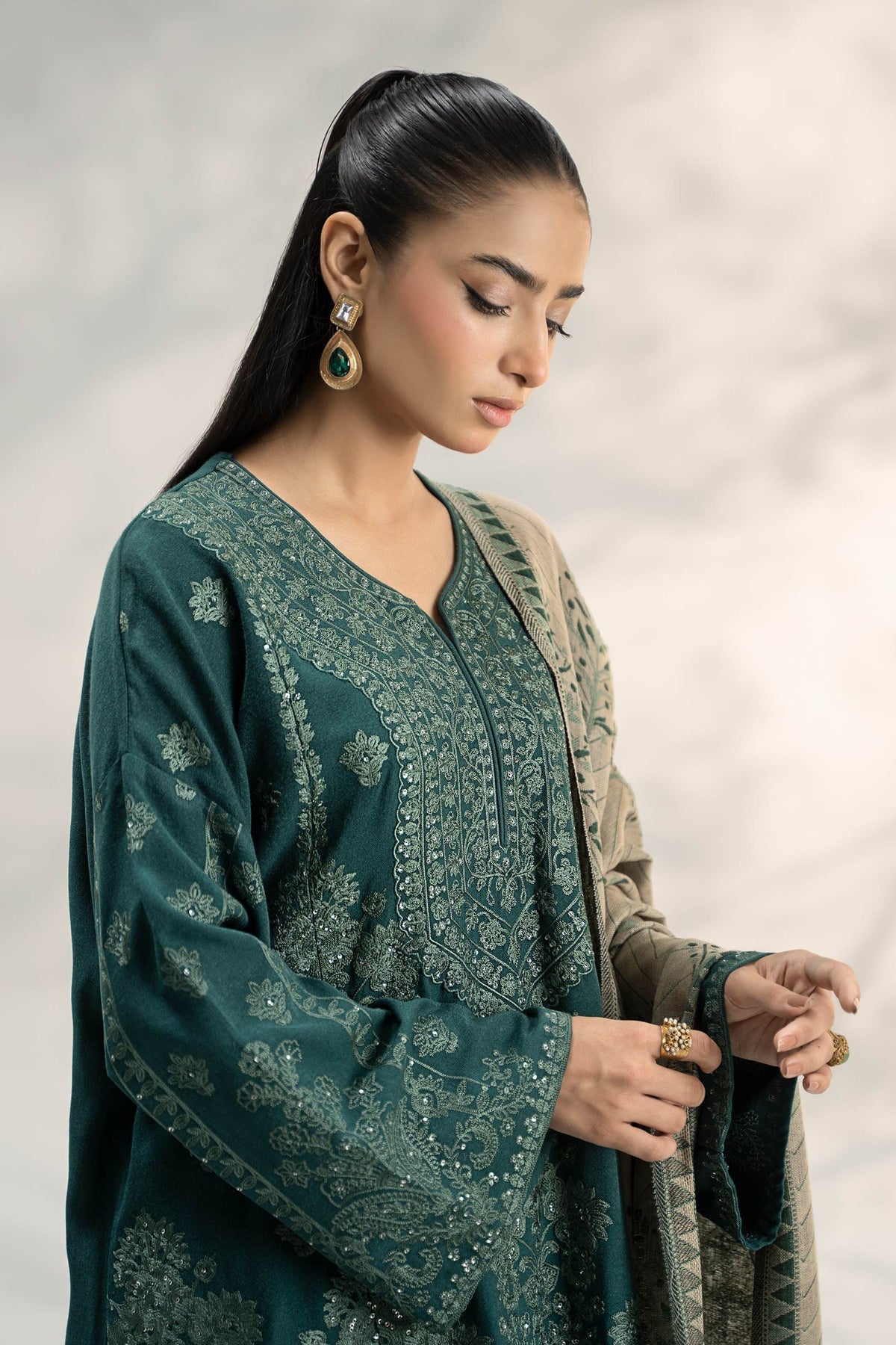Maria B | Casual Pret 2024 |  DW-W24-14 by Maria B - Designer Dress - Type: Ladies Clothes - Available at Libayah - 100% Original