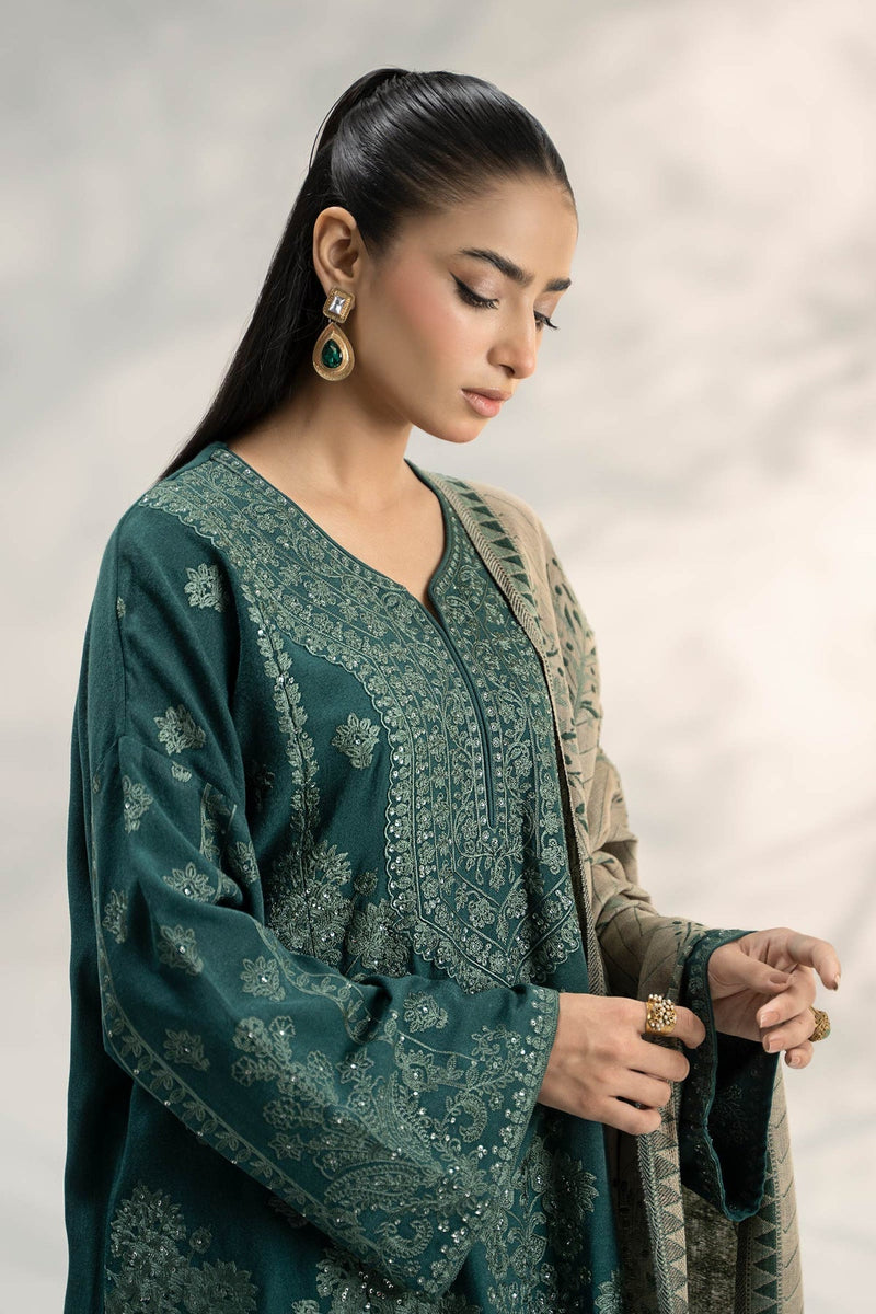Maria B | Casual Pret 2024 |  DW-W24-14 by Maria B - Designer Dress - Type: Ladies Clothes - Available at Libayah - 100% Original