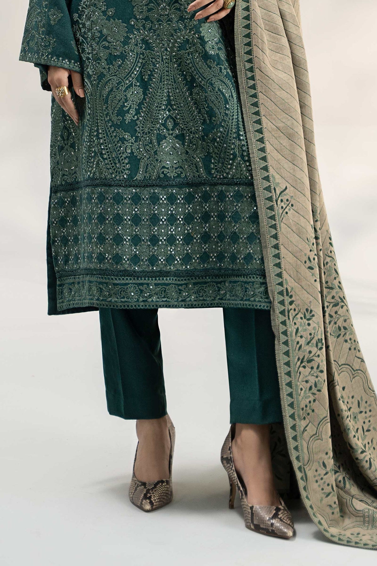 Maria B | Casual Pret 2024 |  DW-W24-14 by Maria B - Designer Dress - Type: Ladies Clothes - Available at Libayah - 100% Original