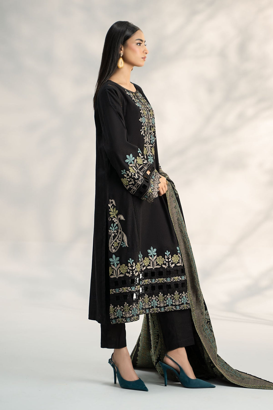 Maria B | Casual Pret 2024 |  DW-W24-19 by Maria B - Designer Dress - Type: Ladies Clothes - Available at Libayah - 100% Original