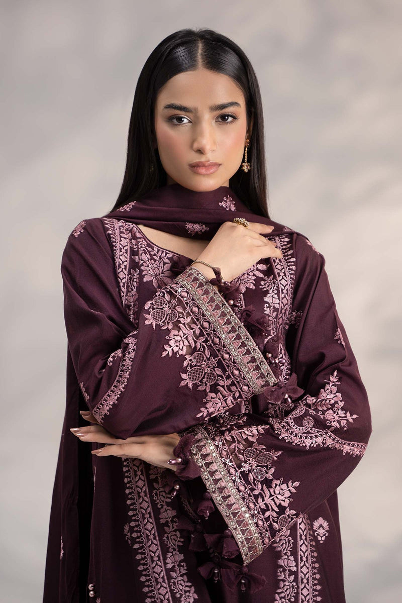 Maria B | Casual Pret 2024 |  DW-W24-21 by Maria B - Designer Dress - Type: Ladies Clothes - Available at Libayah - 100% Original