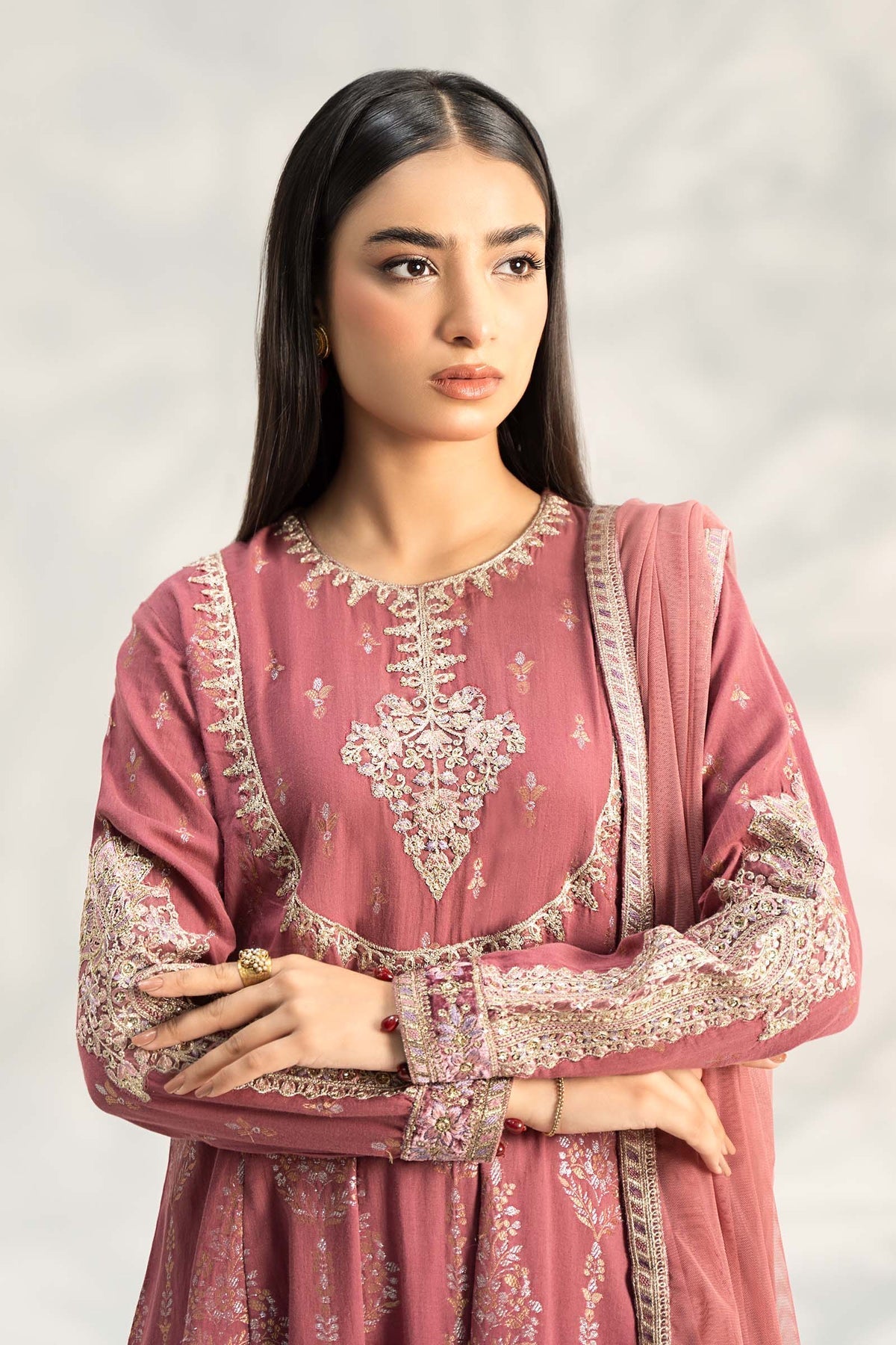 Maria B | Casual Pret 2024 |   DW-W24-81 by Maria B - Designer Dress - Type: Ladies Clothes - Available at Libayah - 100% Original