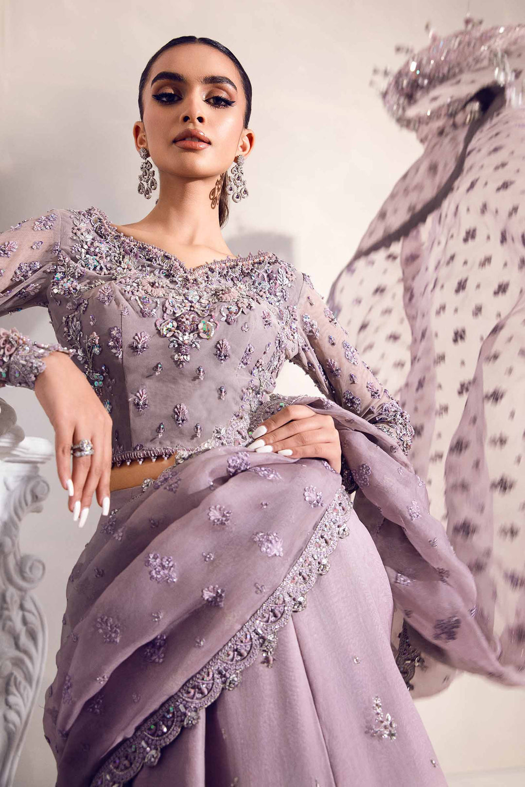 Maria B | Couture | Dareen by Maria B - Designer Dress - Type: Ladies Clothes - Available at Libayah - 100% Original