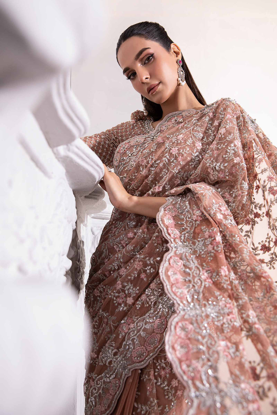 Maria B | Couture | Solana by Maria B - Designer Dress - Type: Ladies Clothes - Available at Libayah - 100% Original