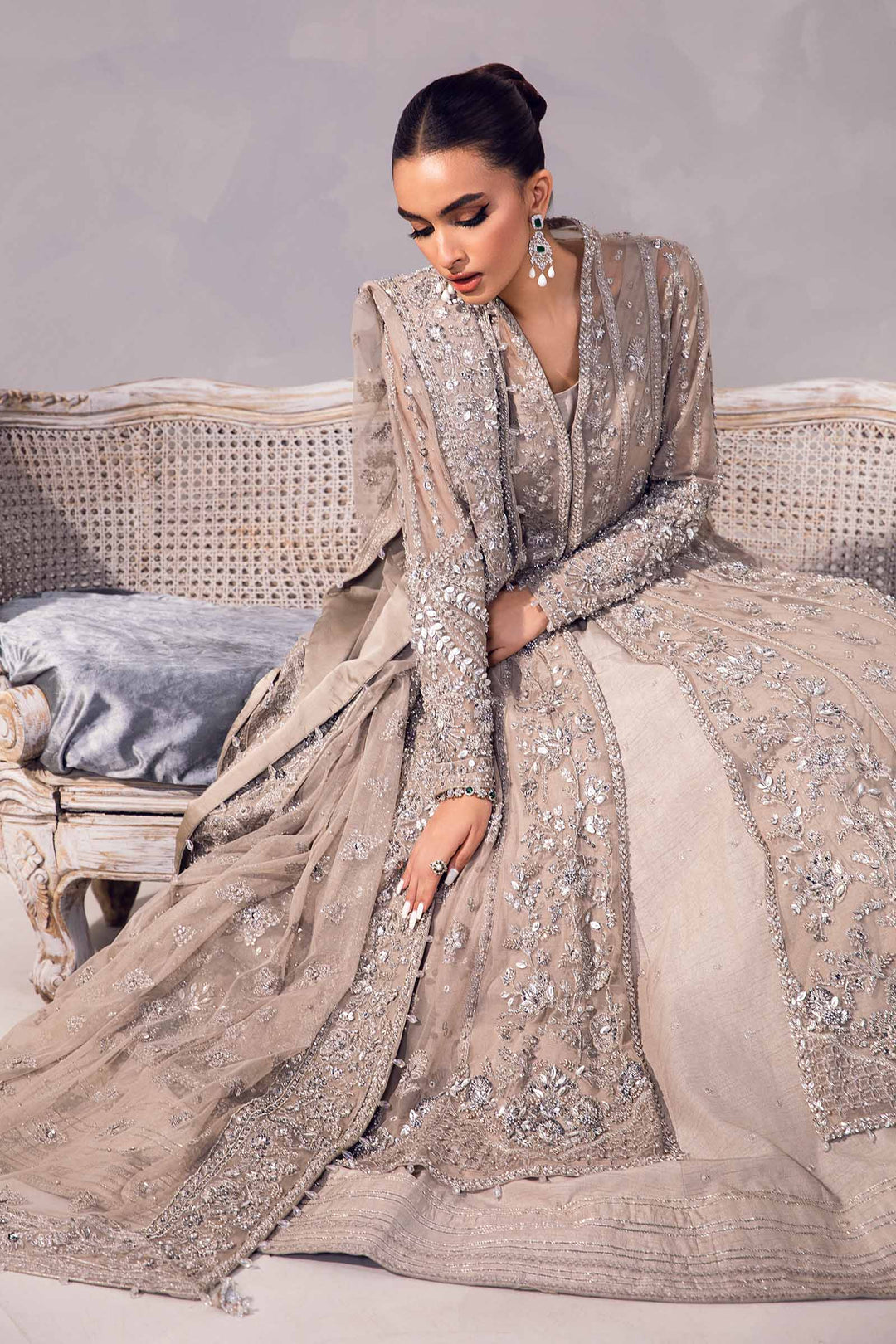 Maria B | Couture | Sylvana by Maria B - Designer Dress - Type: Ladies Clothes - Available at Libayah - 100% Original