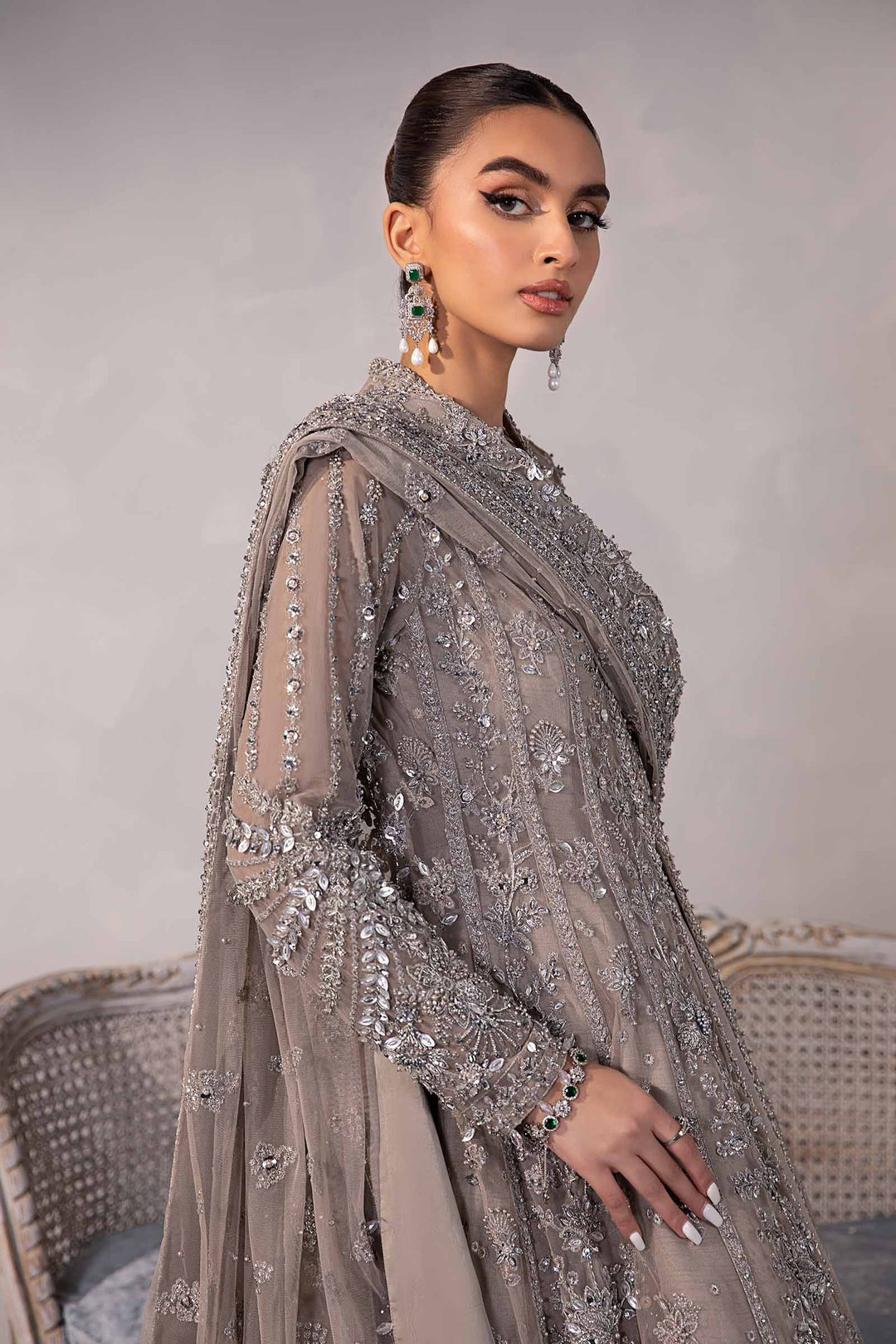 Maria B | Couture | Sylvana by Maria B - Designer Dress - Type: Ladies Clothes - Available at Libayah - 100% Original
