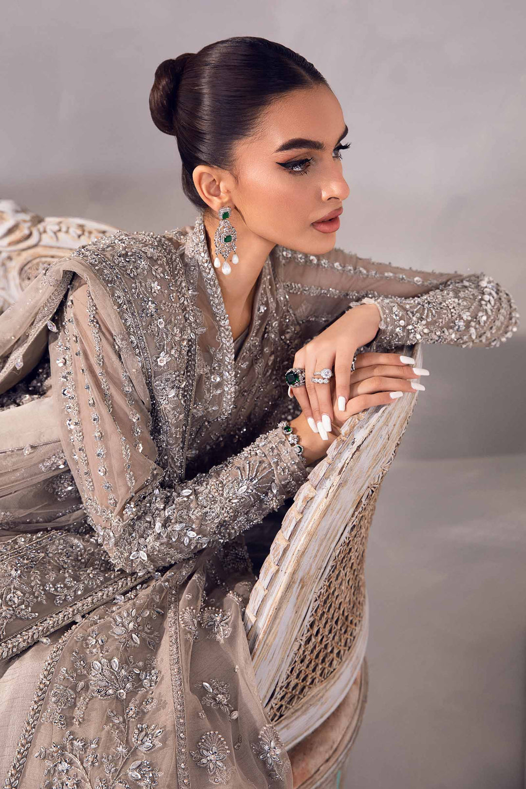 Maria B | Couture | Sylvana by Maria B - Designer Dress - Type: Ladies Clothes - Available at Libayah - 100% Original